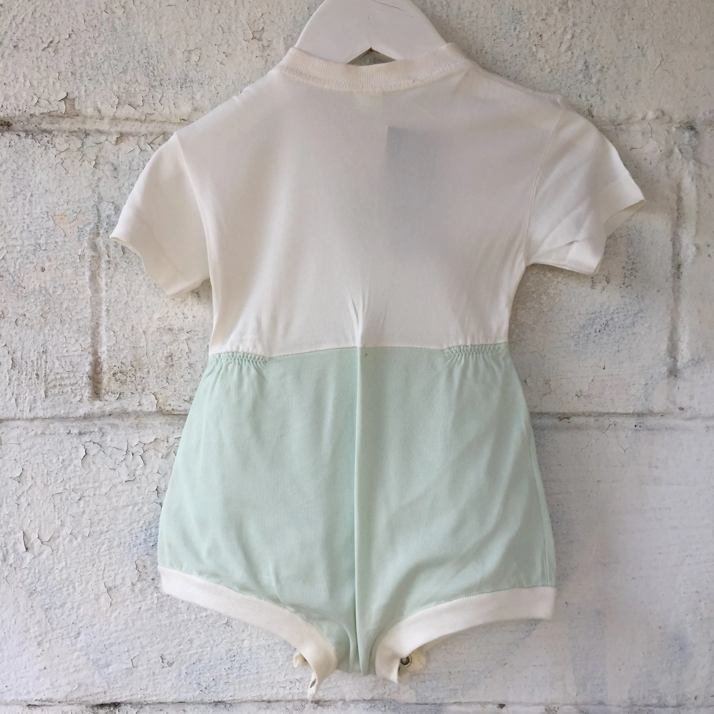 1960s Honeysuckle Interchangeable Romper Set