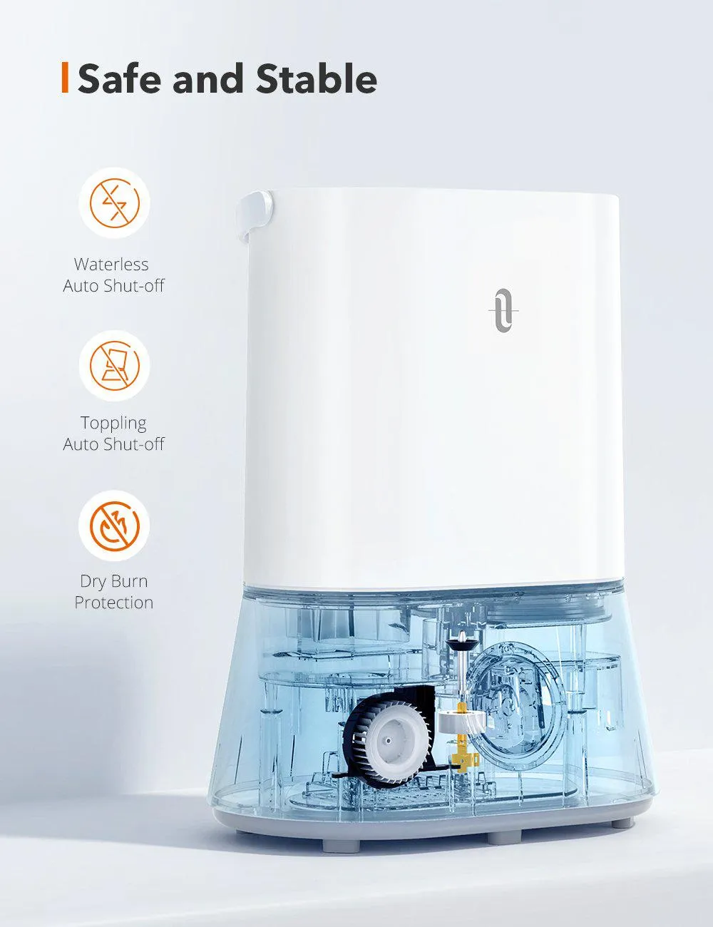 4L Cool Mist Humidifier 024, For Bedroom Home Baby