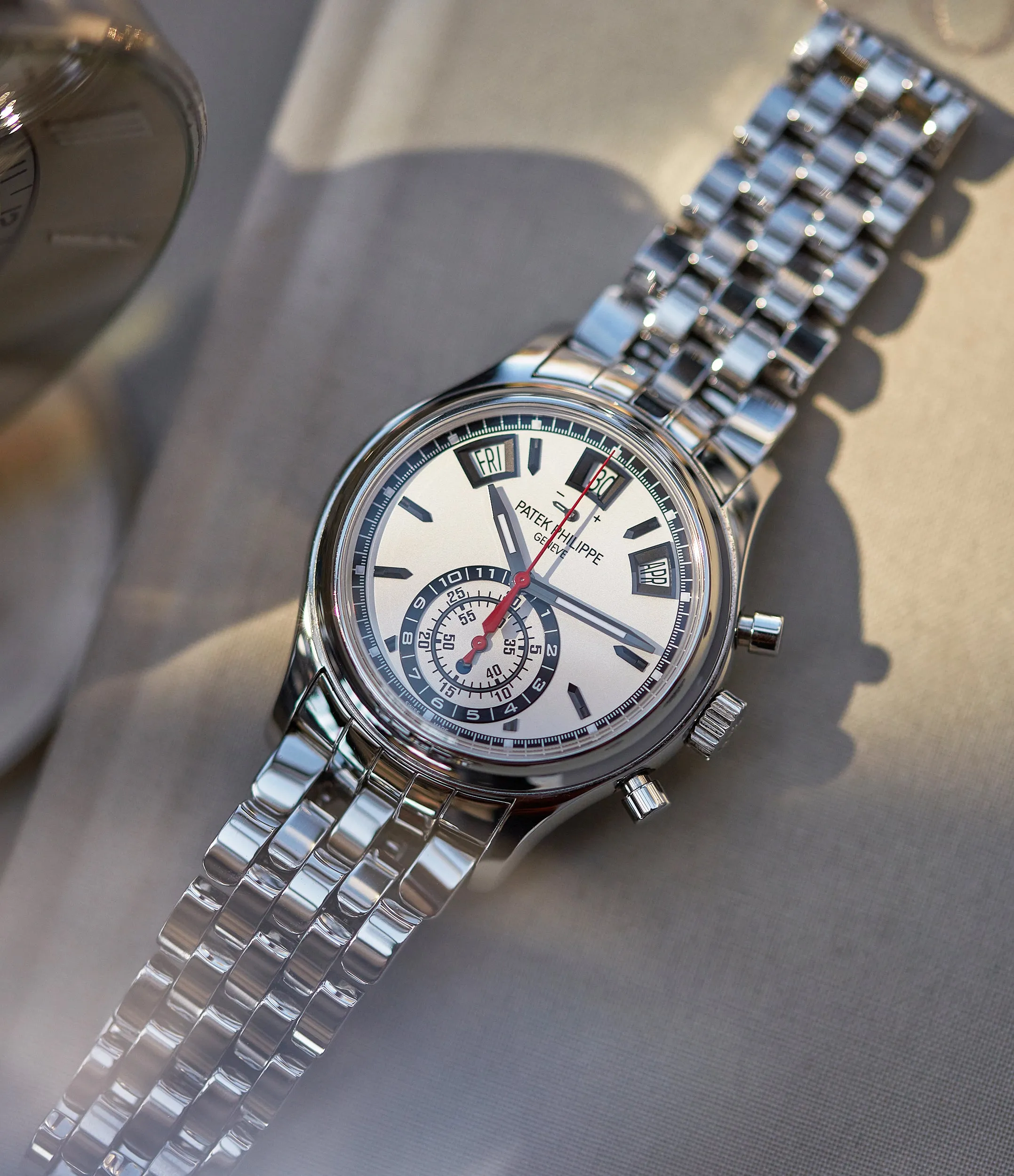 5960A/1A-001 | Annual Calendar Chronograph | Steel