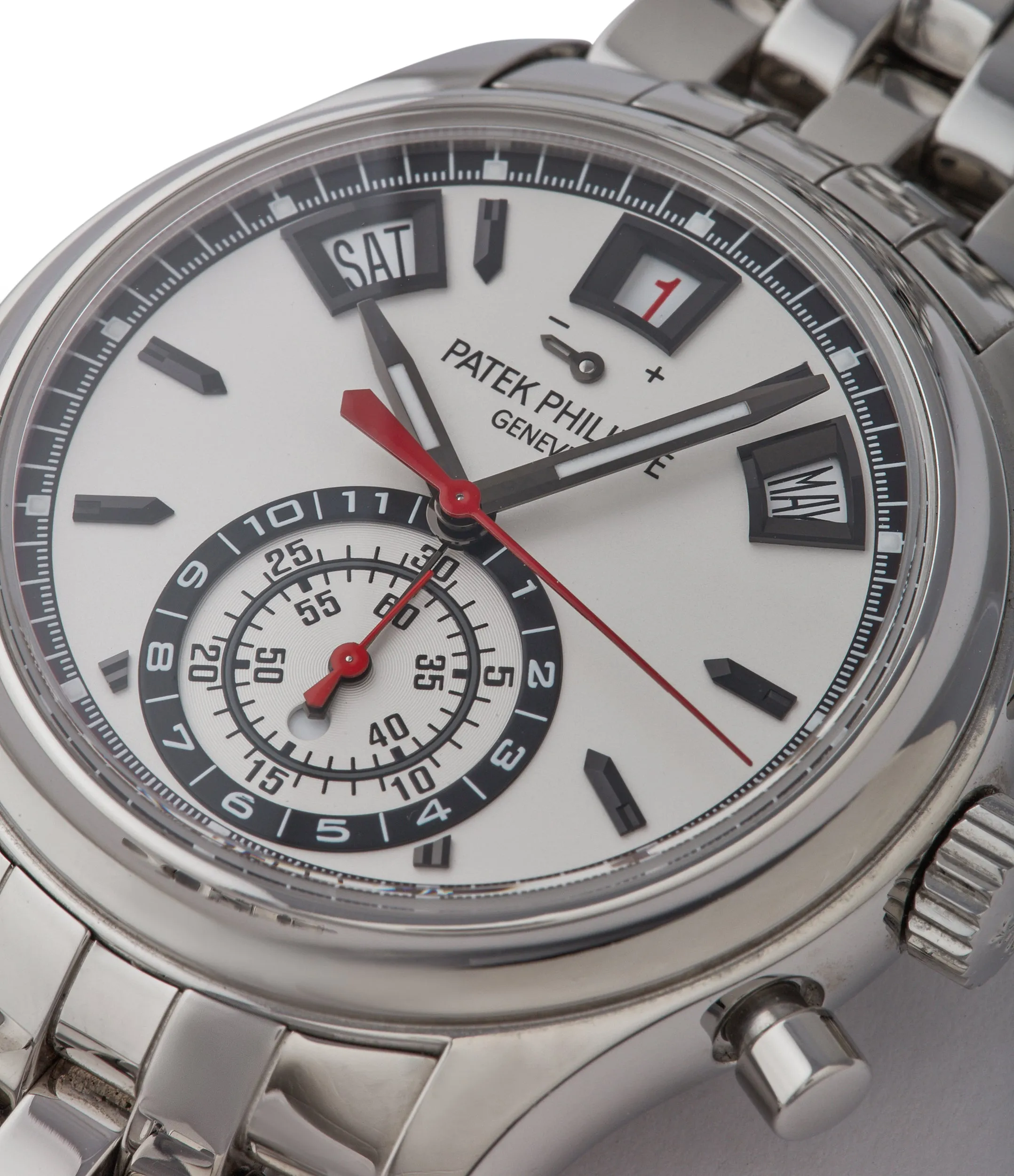 5960A/1A-001 | Annual Calendar Chronograph | Steel