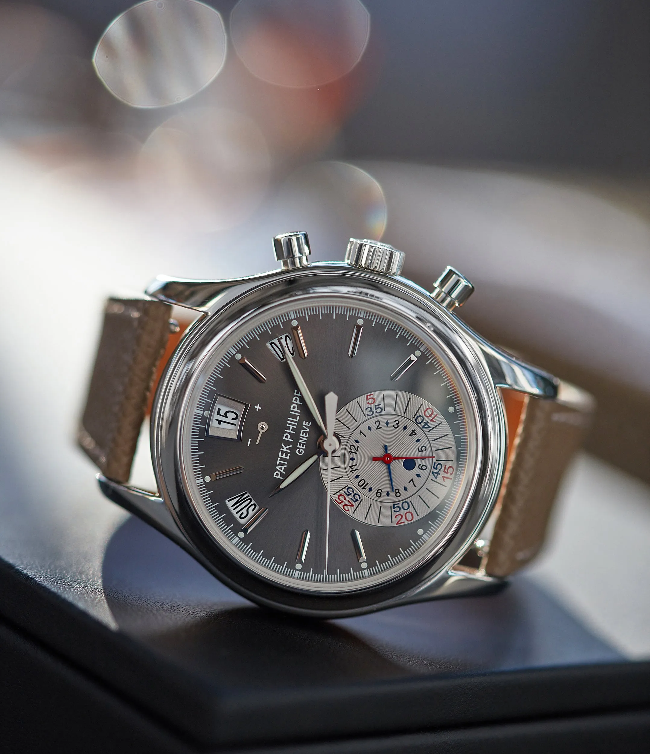 5960P-001 | Annual Calendar Chronograph | Platinum