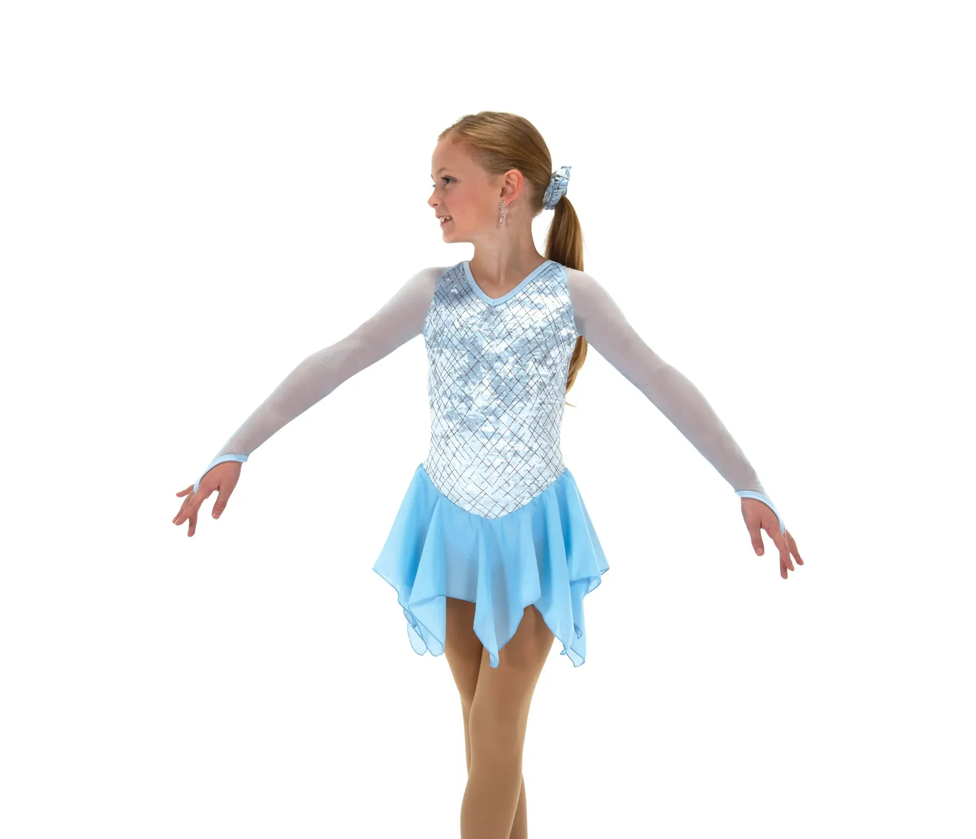 687 Figure Skating Clear Ice Dress