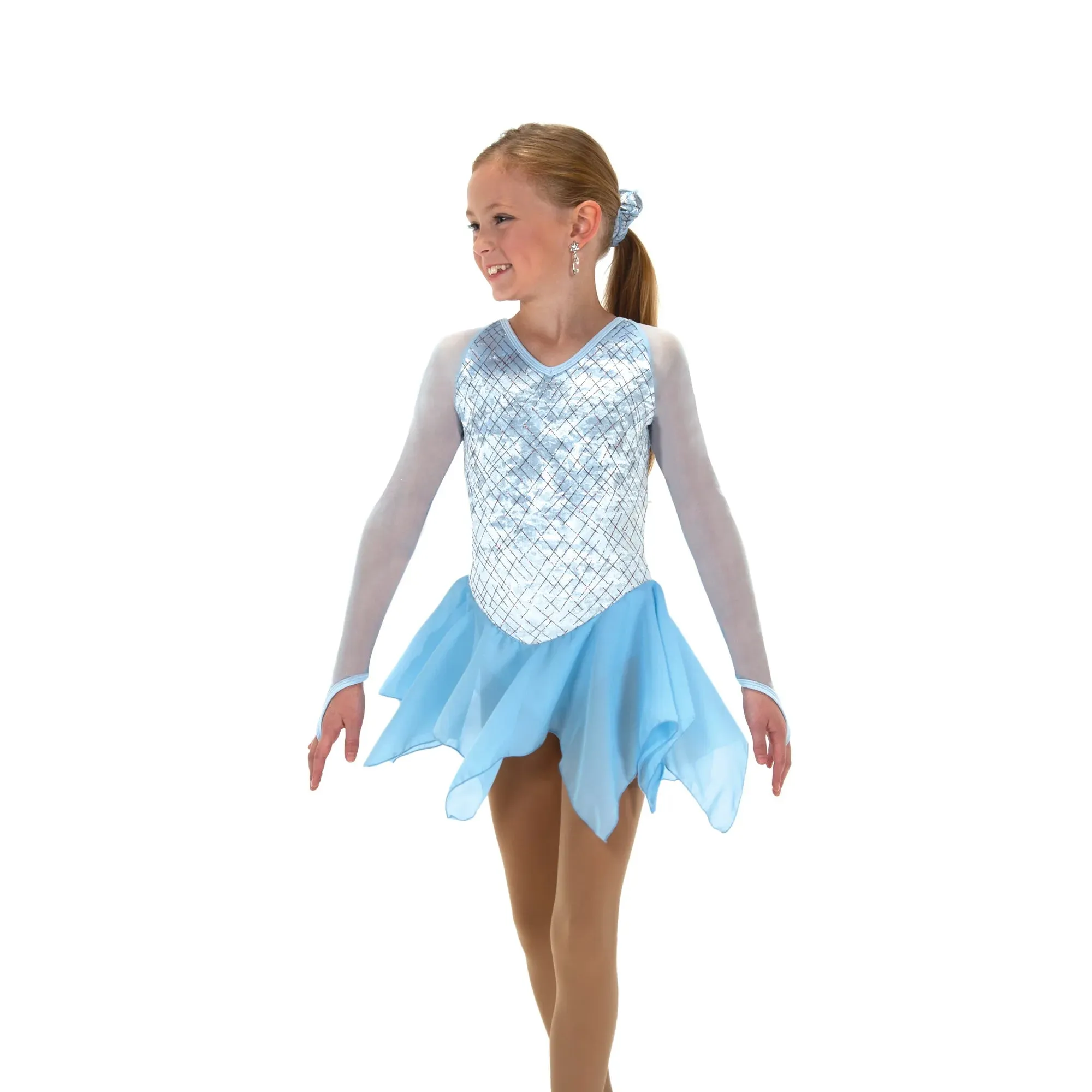 687 Figure Skating Clear Ice Dress