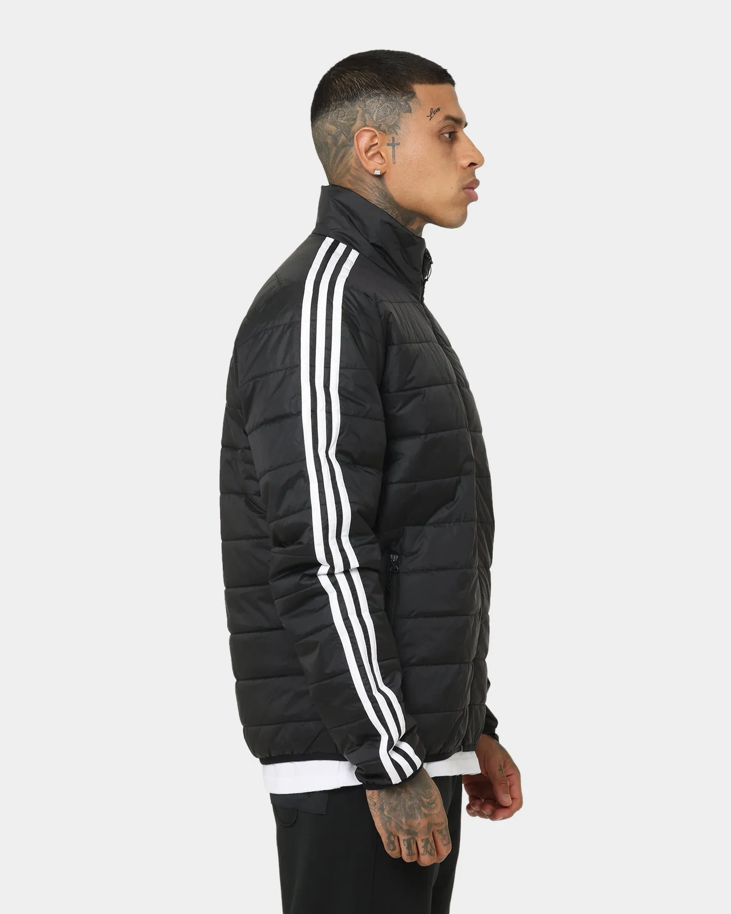 Adidas Padded Puffer Jacket Black