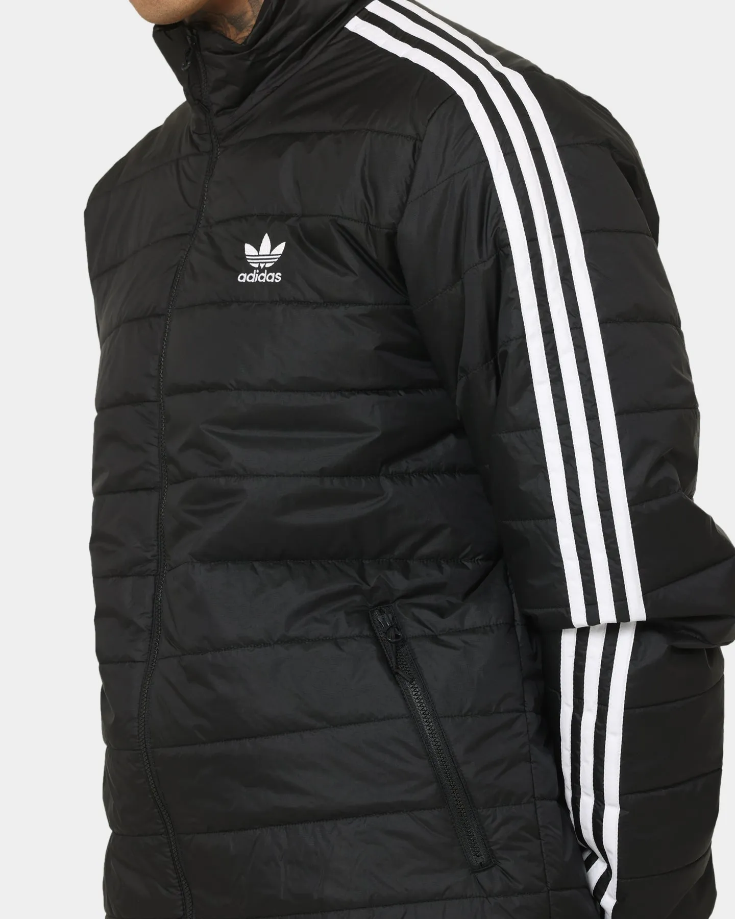 Adidas Padded Puffer Jacket Black