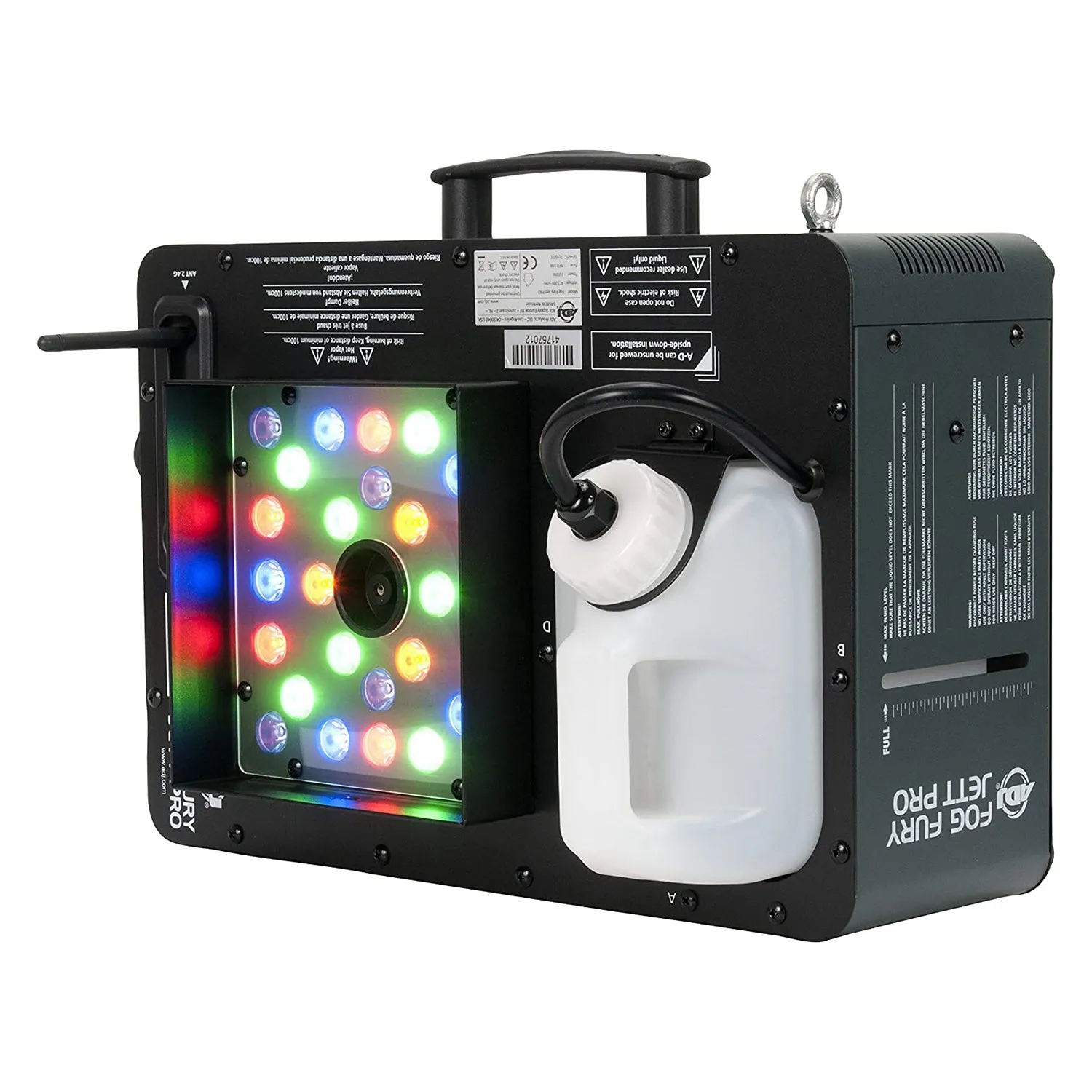 ADJ Products Fog Fury Jett Pro Multi Positional Smoke and LED Lights Machine