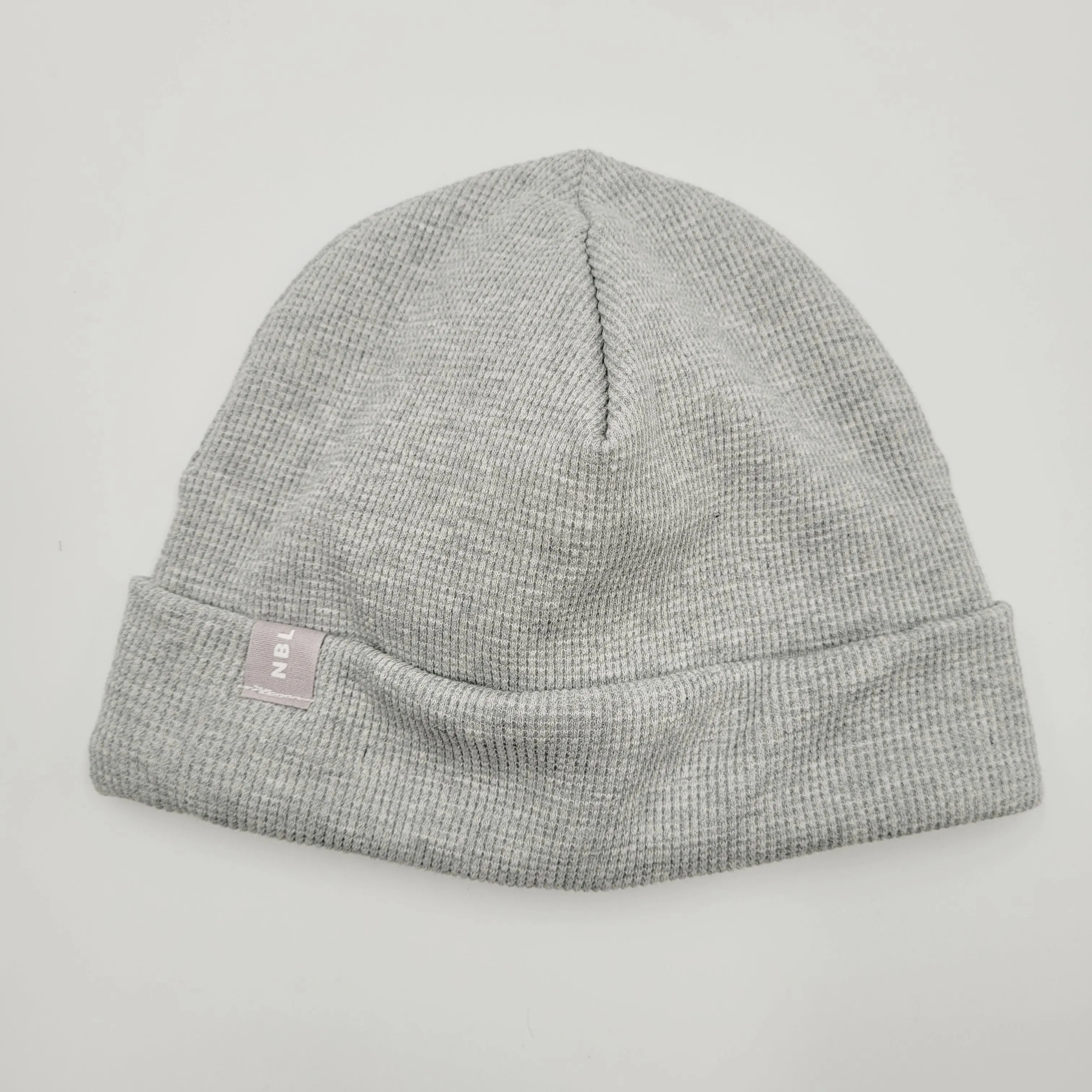 Adult Beanie Hat (Grey Waffle)