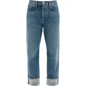 Agolde ca straight low-waist jeans by fran