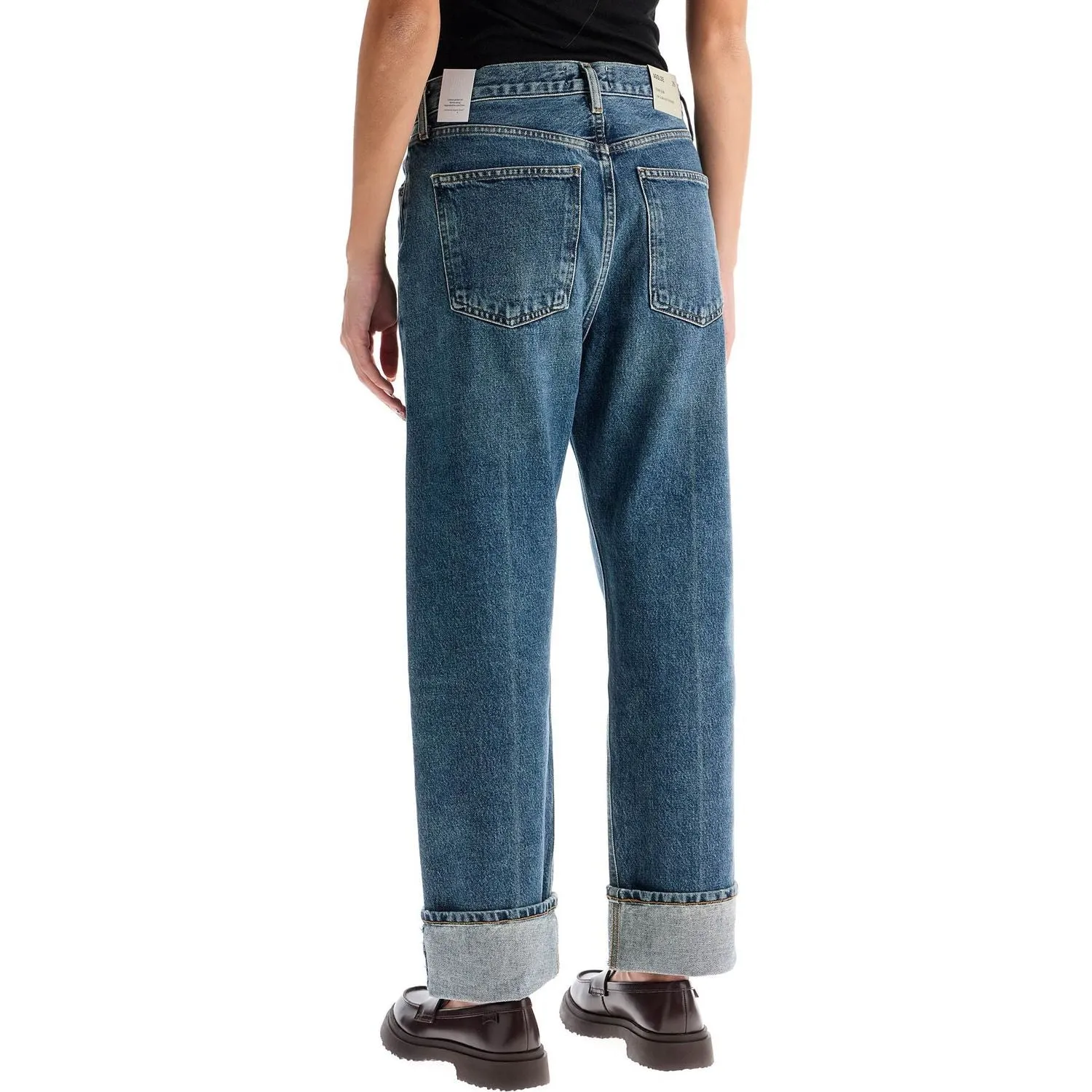 Agolde ca straight low-waist jeans by fran