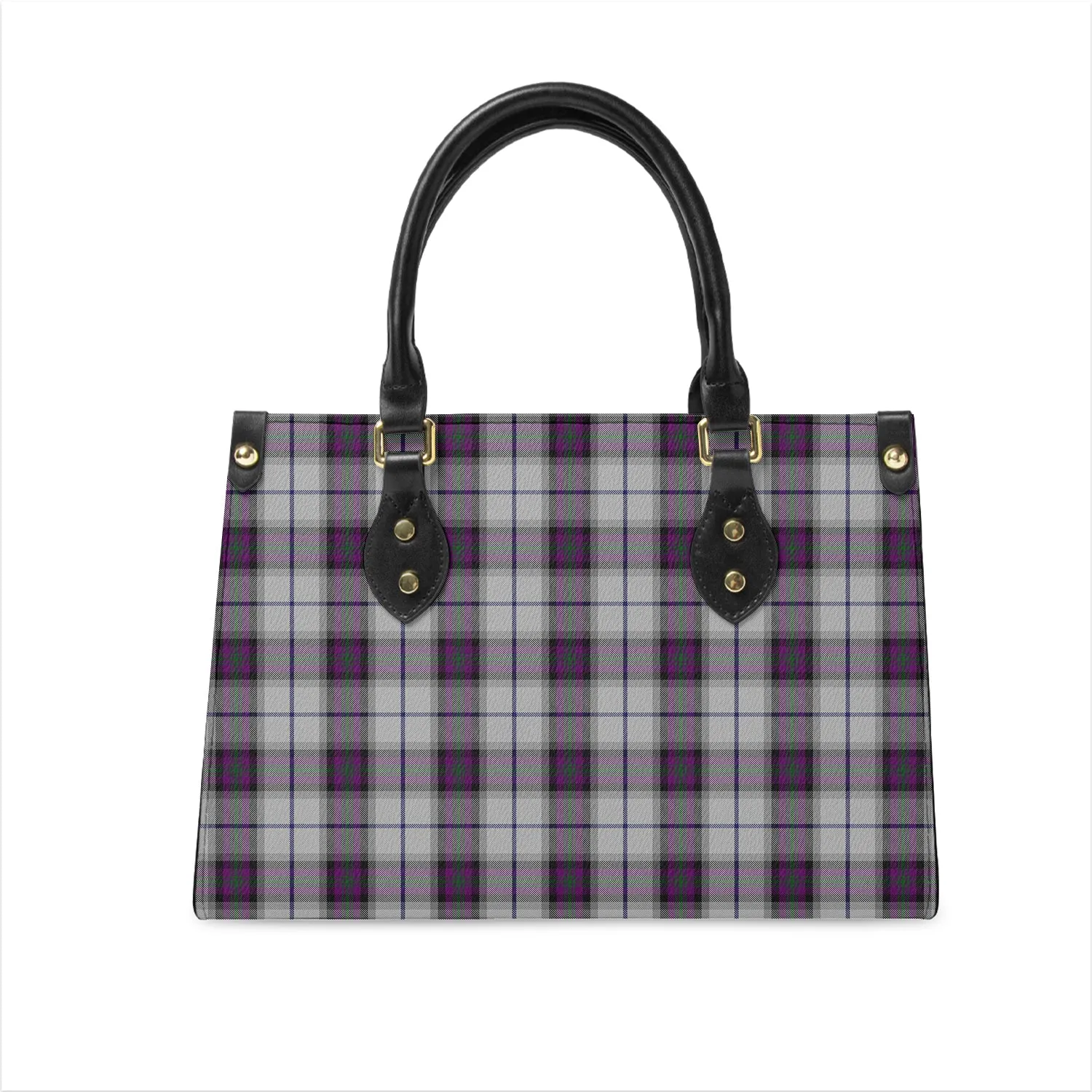 Alexander of Menstry Dress Tartan Leather Bag