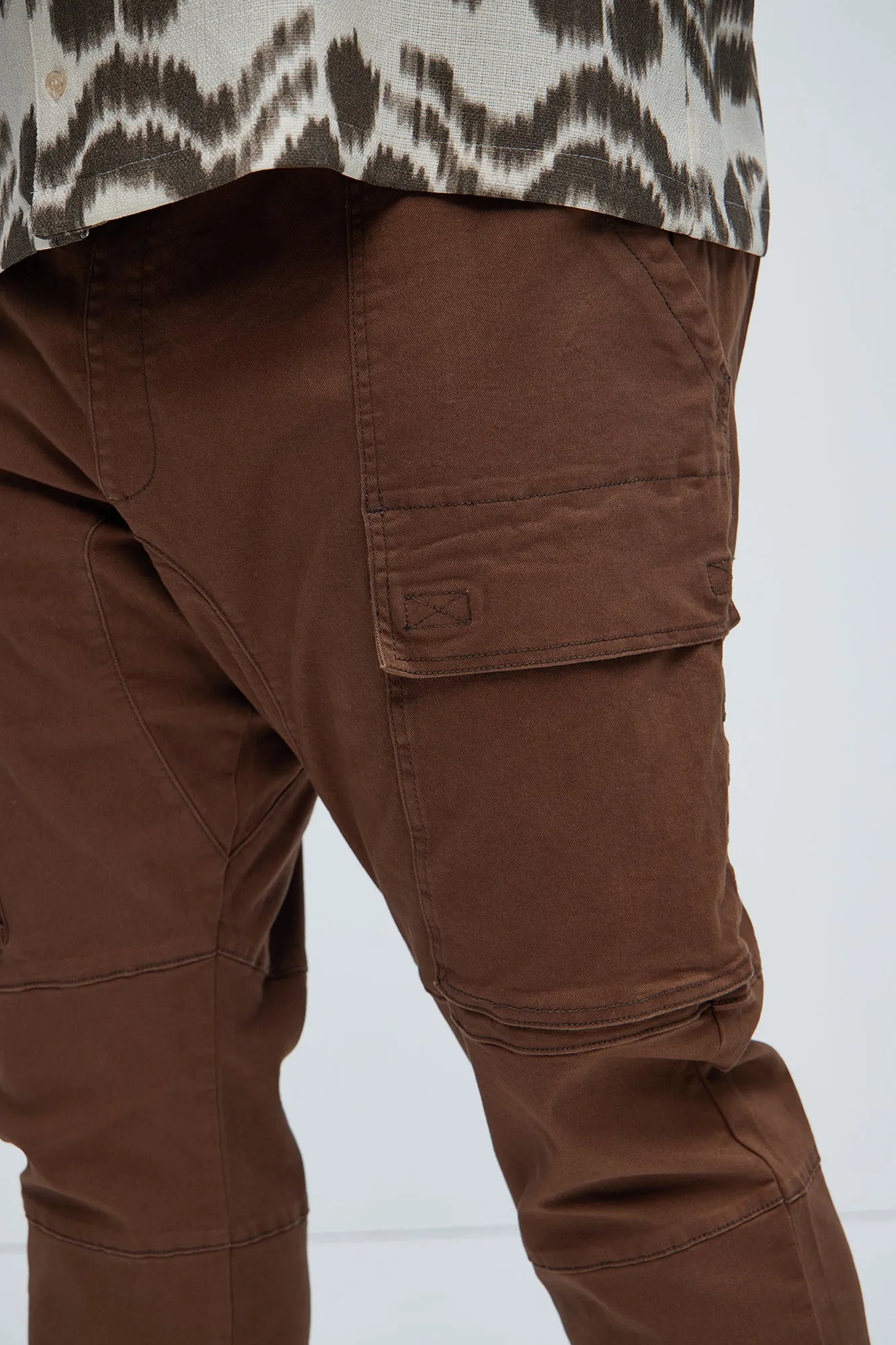 Allen Cargo Pants - Brown