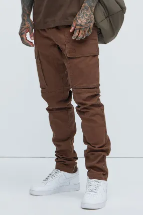 Allen Cargo Pants - Brown