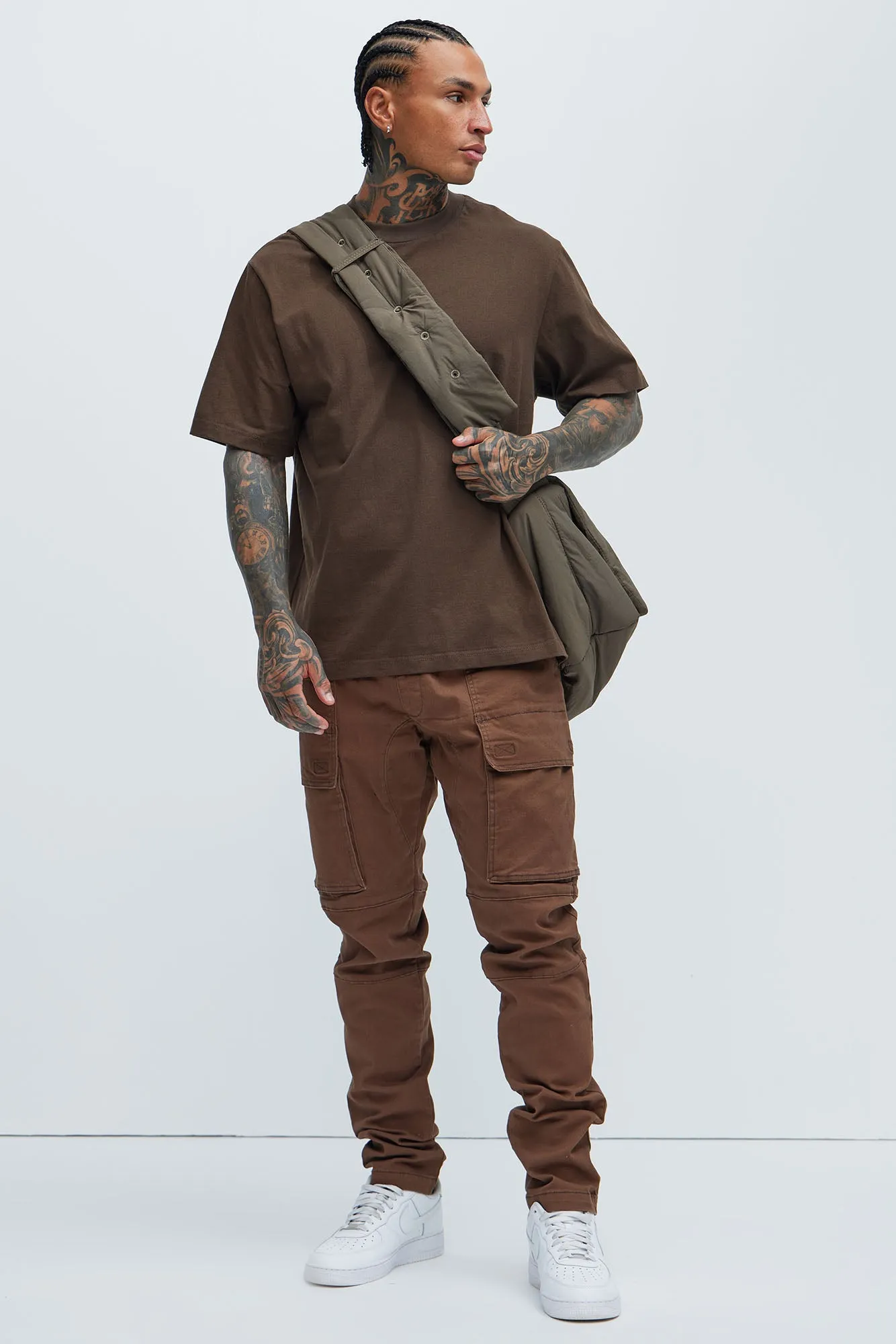 Allen Cargo Pants - Brown