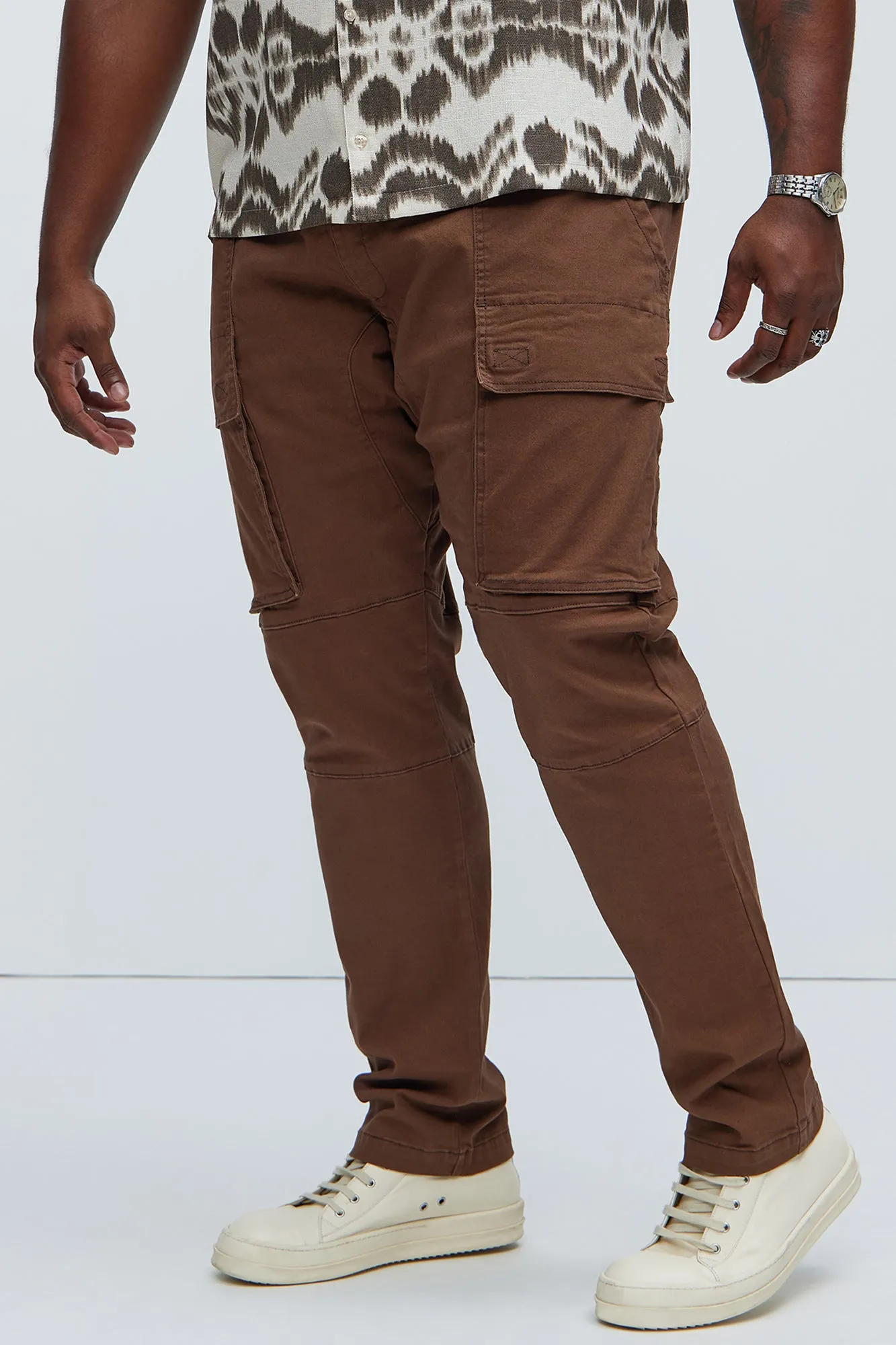 Allen Cargo Pants - Brown