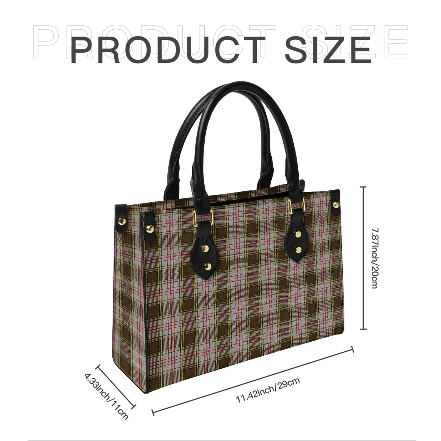 Anderson Dress Tartan Leather Bag