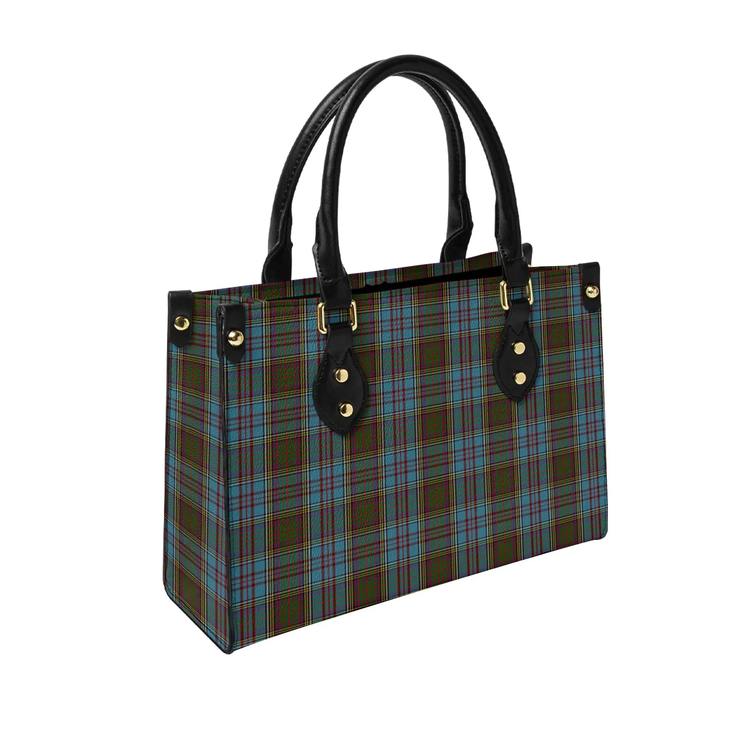 Anderson Tartan Leather Bag