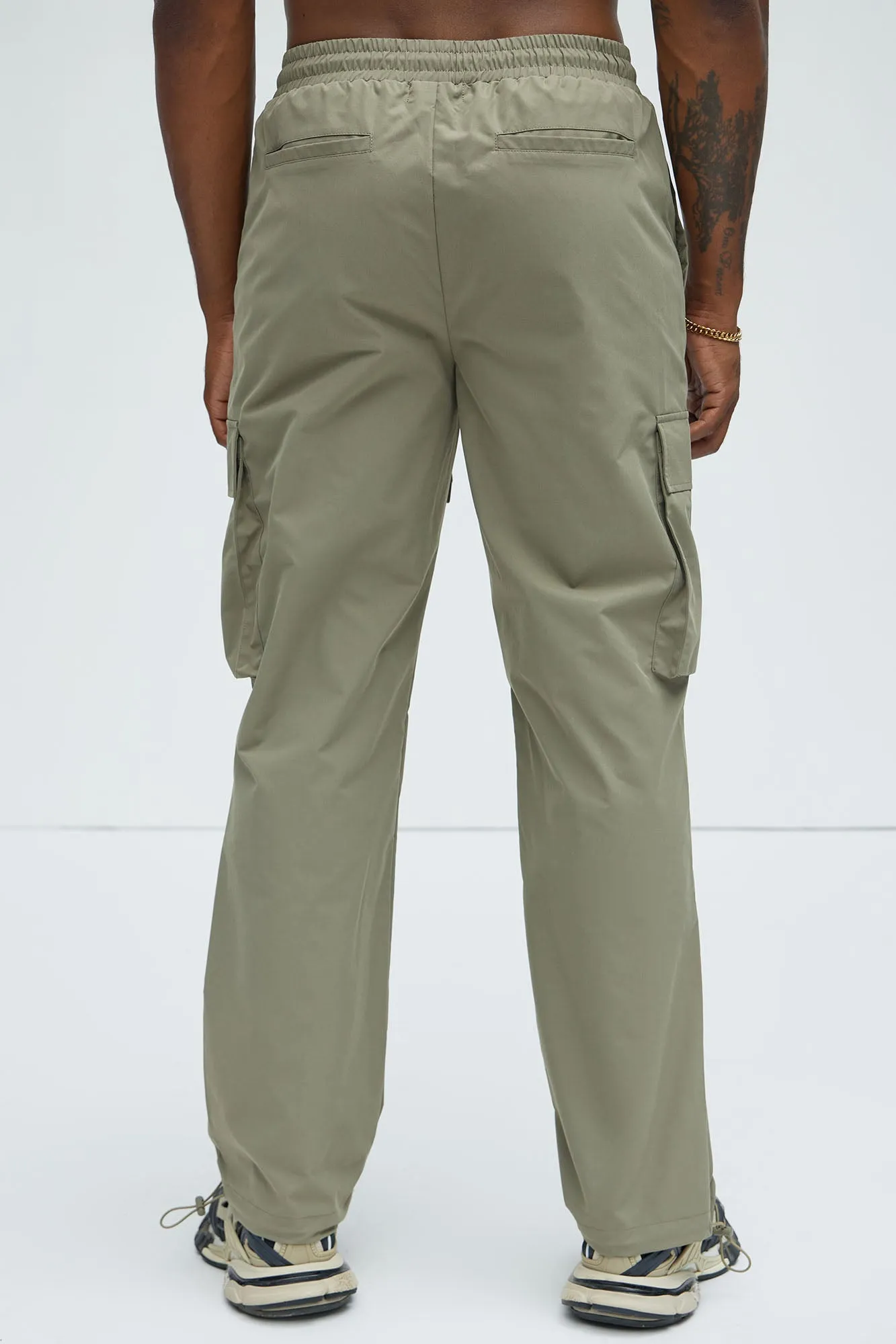 Ansel Tech Cargo Jogger - Olive