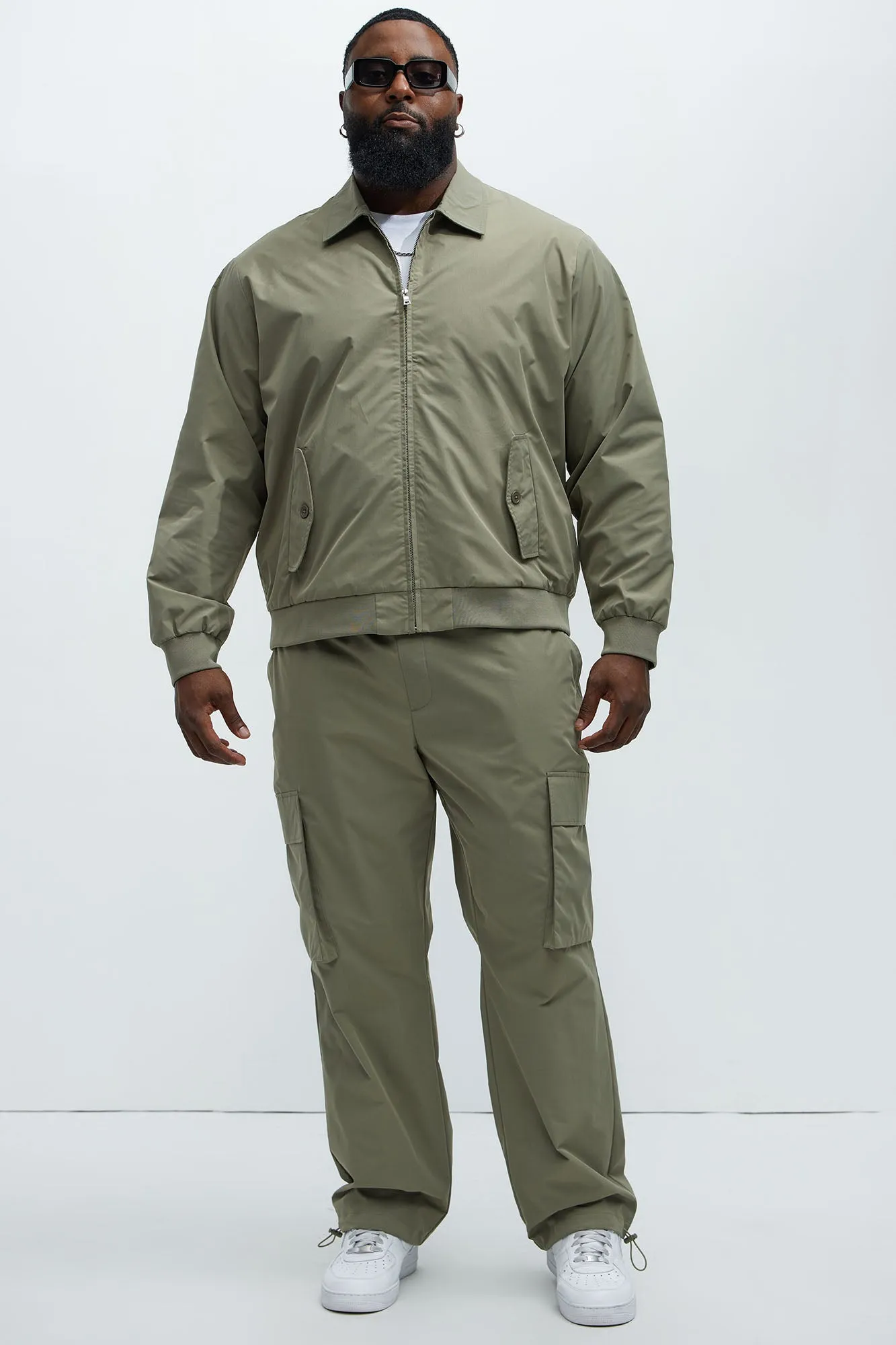 Ansel Tech Cargo Jogger - Olive