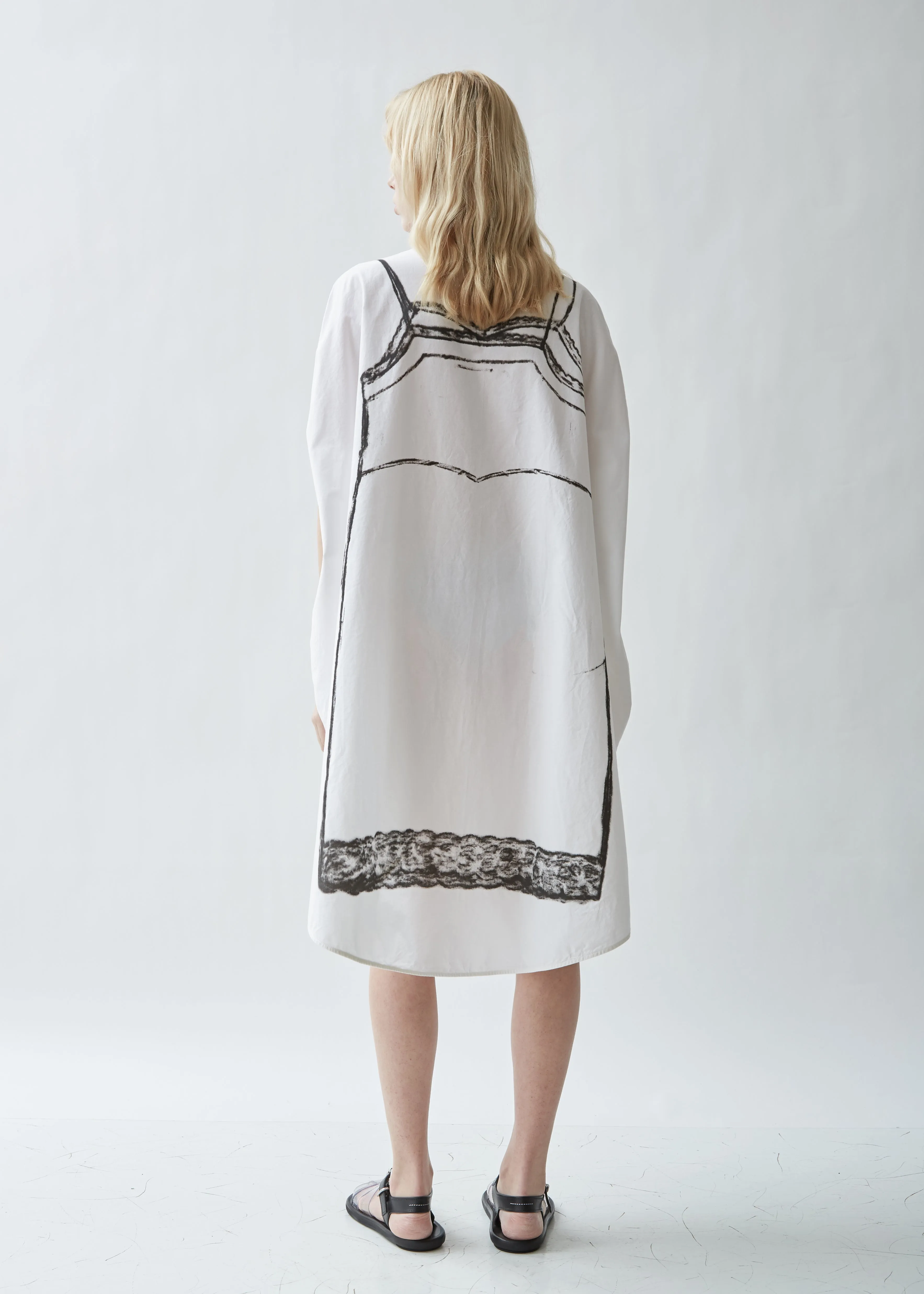 Archive Print Circle Dress