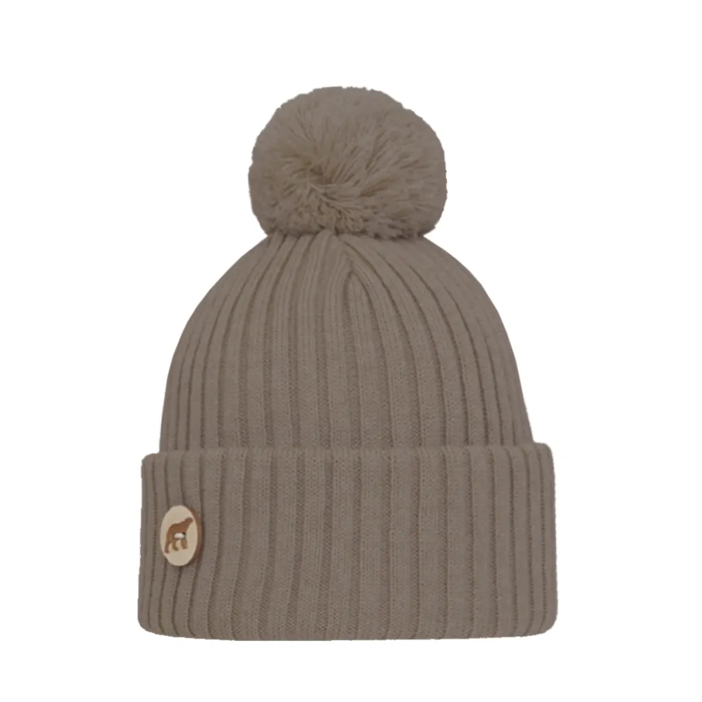 Arctos Merino Wool Pompom Beanie