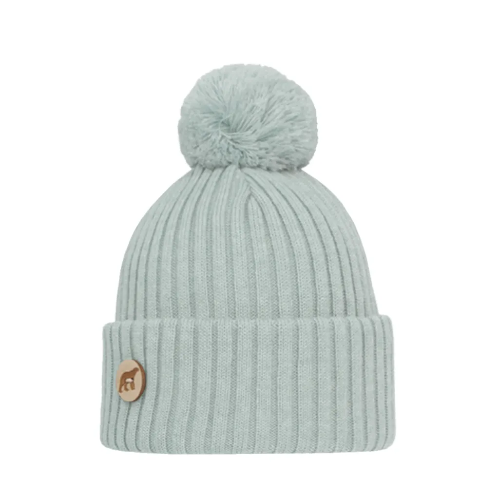 Arctos Merino Wool Pompom Beanie