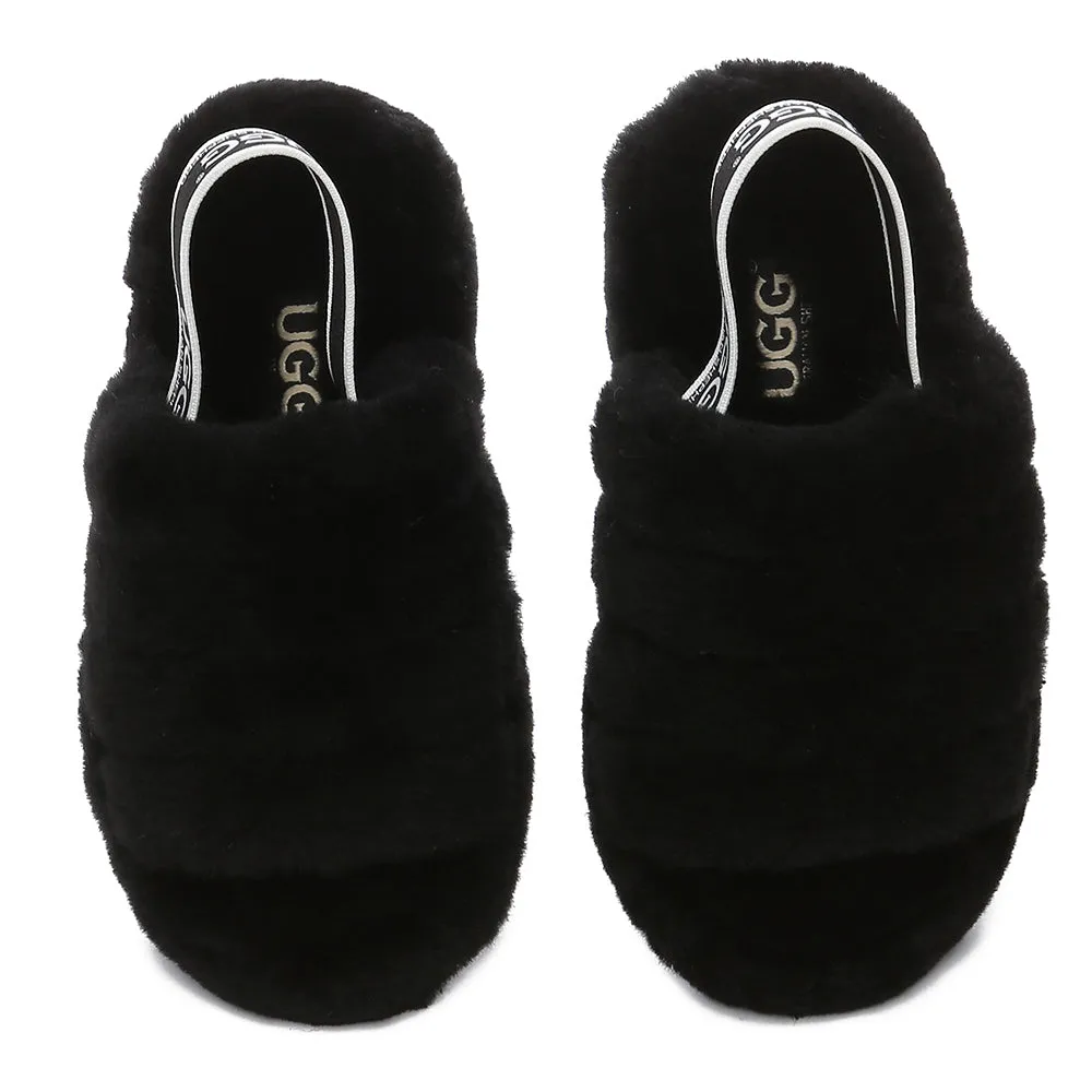 AUSTRALIAN SHEPHERD UGG Kids Fluffy Slides Slingback Puffy #AS2067K