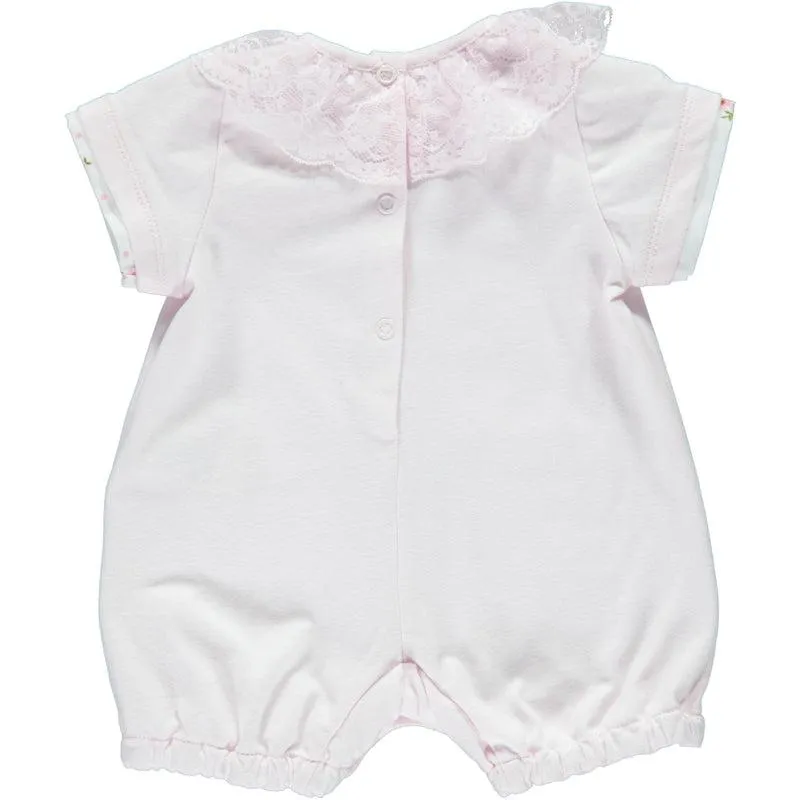 Baby Girls Pink Romper