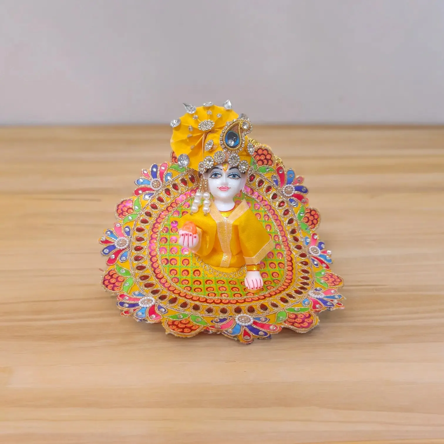 Bal Gopal Poshak Combo With Pagdi | Kanha Ji Dress with Pagdi ( Set of 2 Dresses )