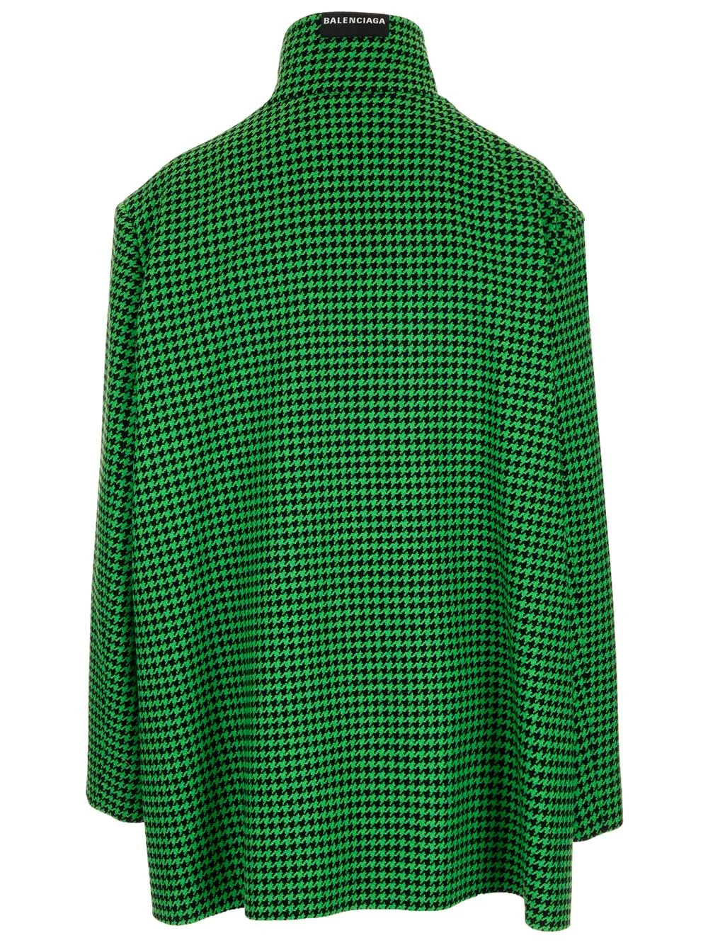 Balenciaga Houndstooth Oversized Coat