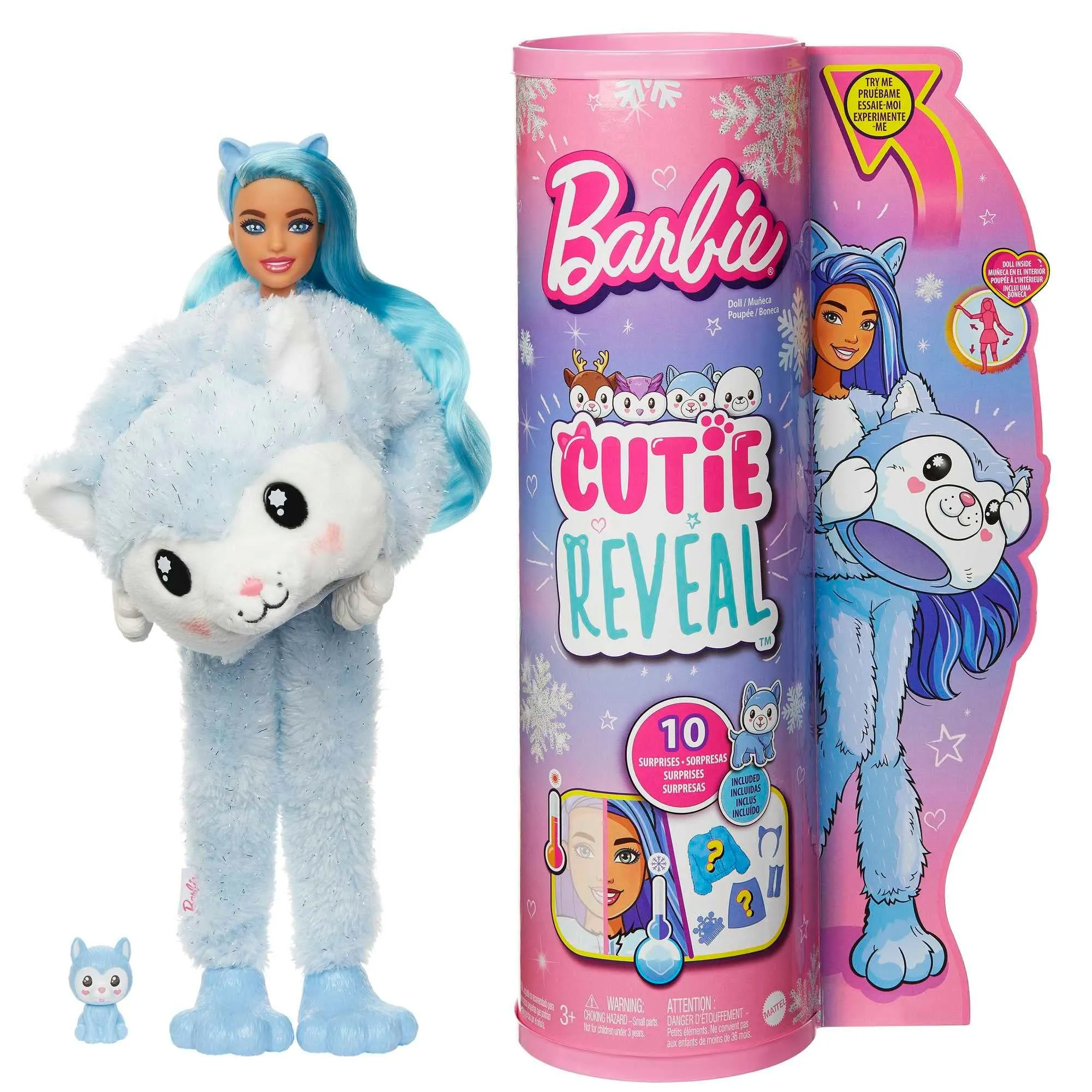 Barbie Cutie Reveal Snowflake Sparkle Series