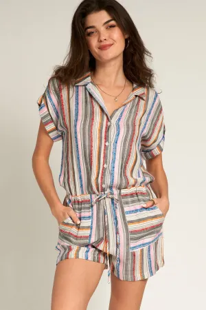 Beach Hopper Romper Multi