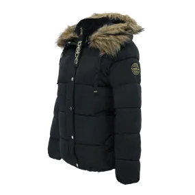 Bebe Women's Bib Puffer Jacket