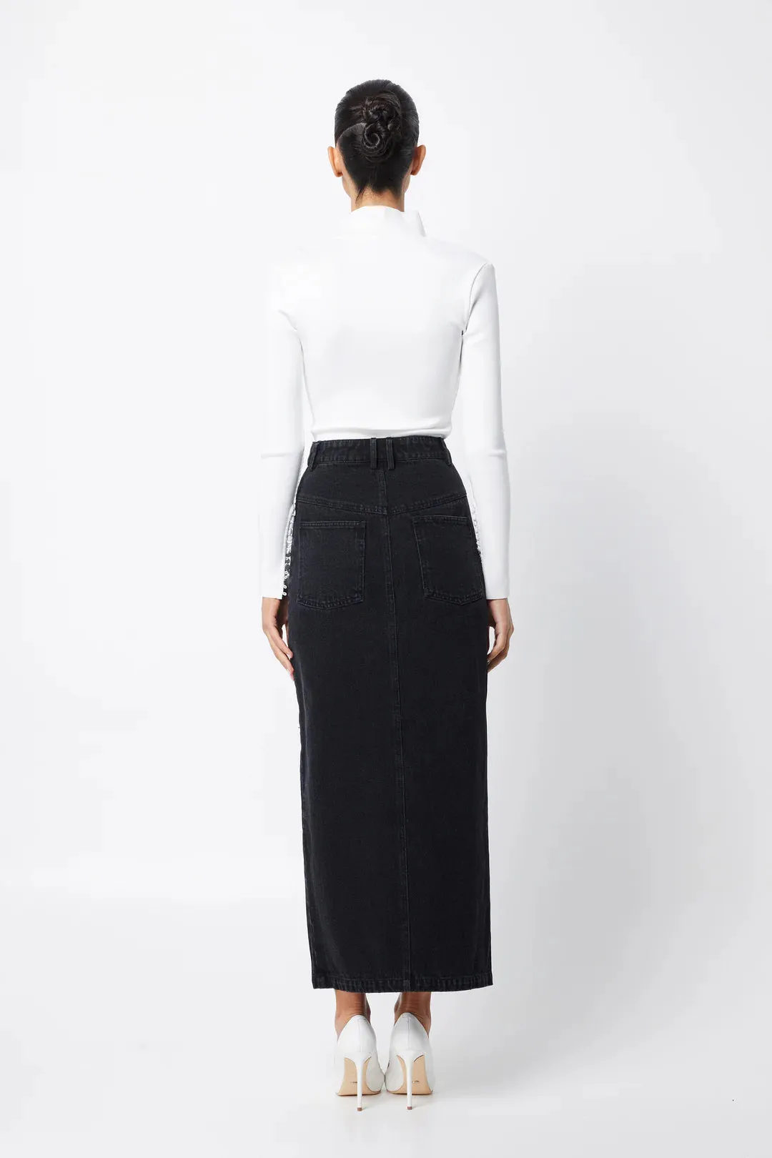 Bexley Midi Skirt - Black