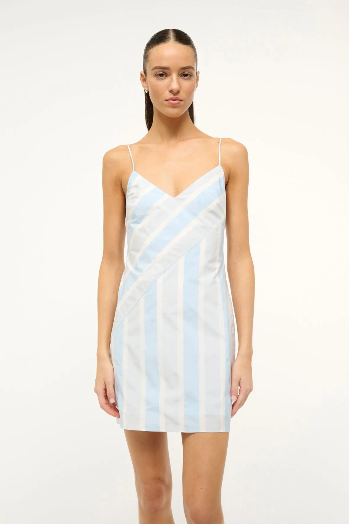 BIANCO DRESS | ADRIATIC STRIPE