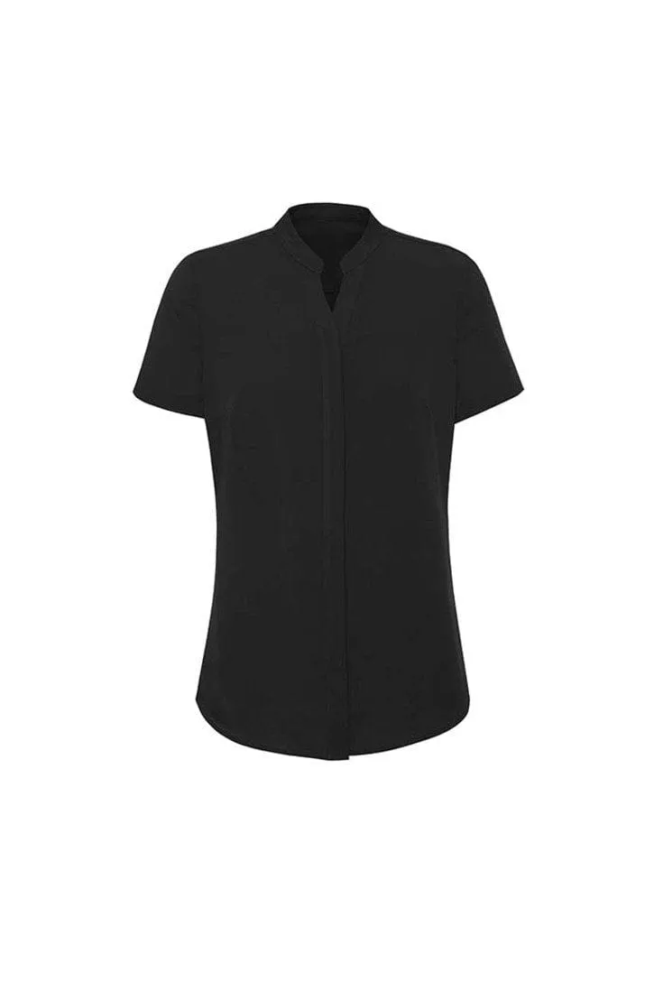 Biz Corporate Womens Juliette Short Sleeve Blouse RB977LS