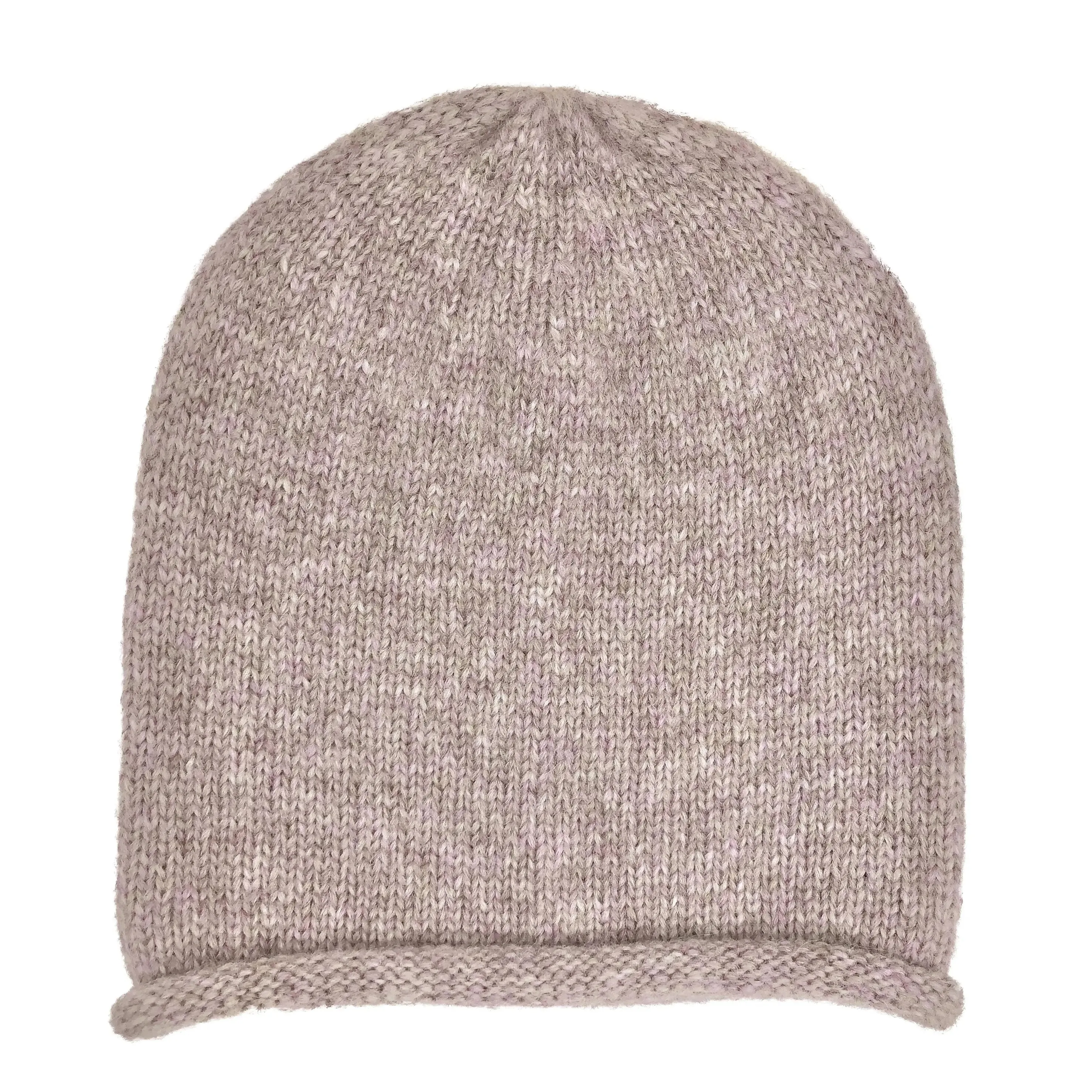 Blush Essential Knit Alpaca Beanie | Ethical Style