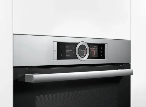 Bosch HSG636ES1 Stainless Steel Built-in oven with steam function