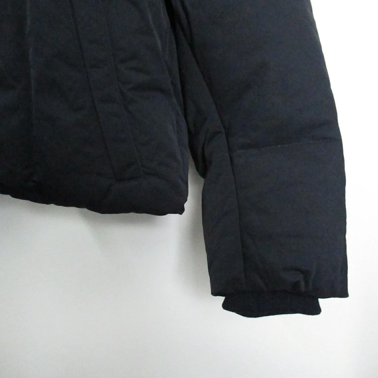 Bottega Veneta Nylon Puffer Jacket Navy