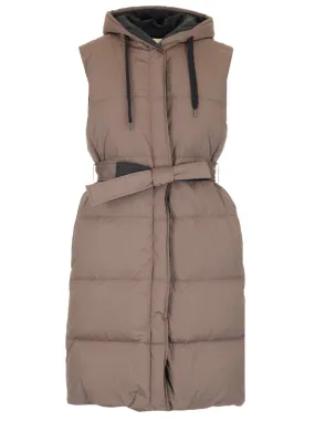 Brunello Cucinelli Reversible Sleeveless Coat