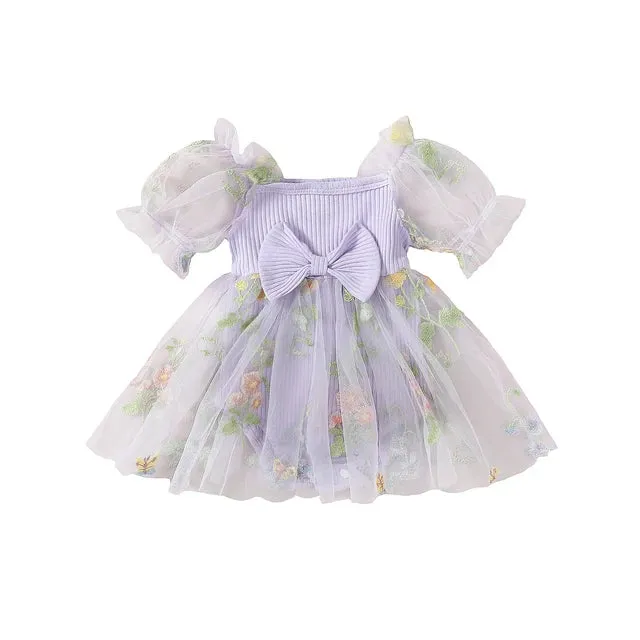 BUTTERFLIES Tulle Romper Dress