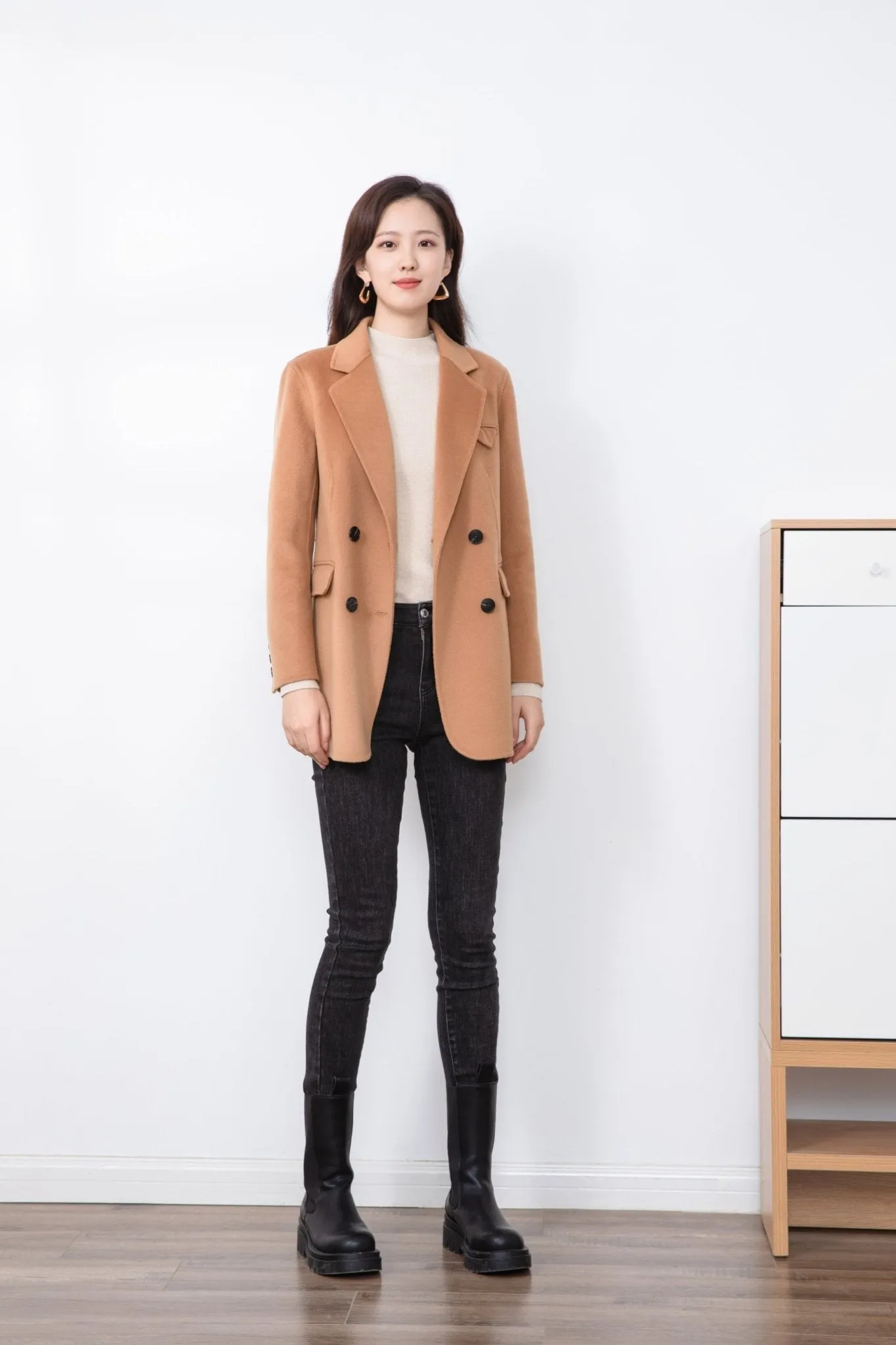 Camel Wool Blazer