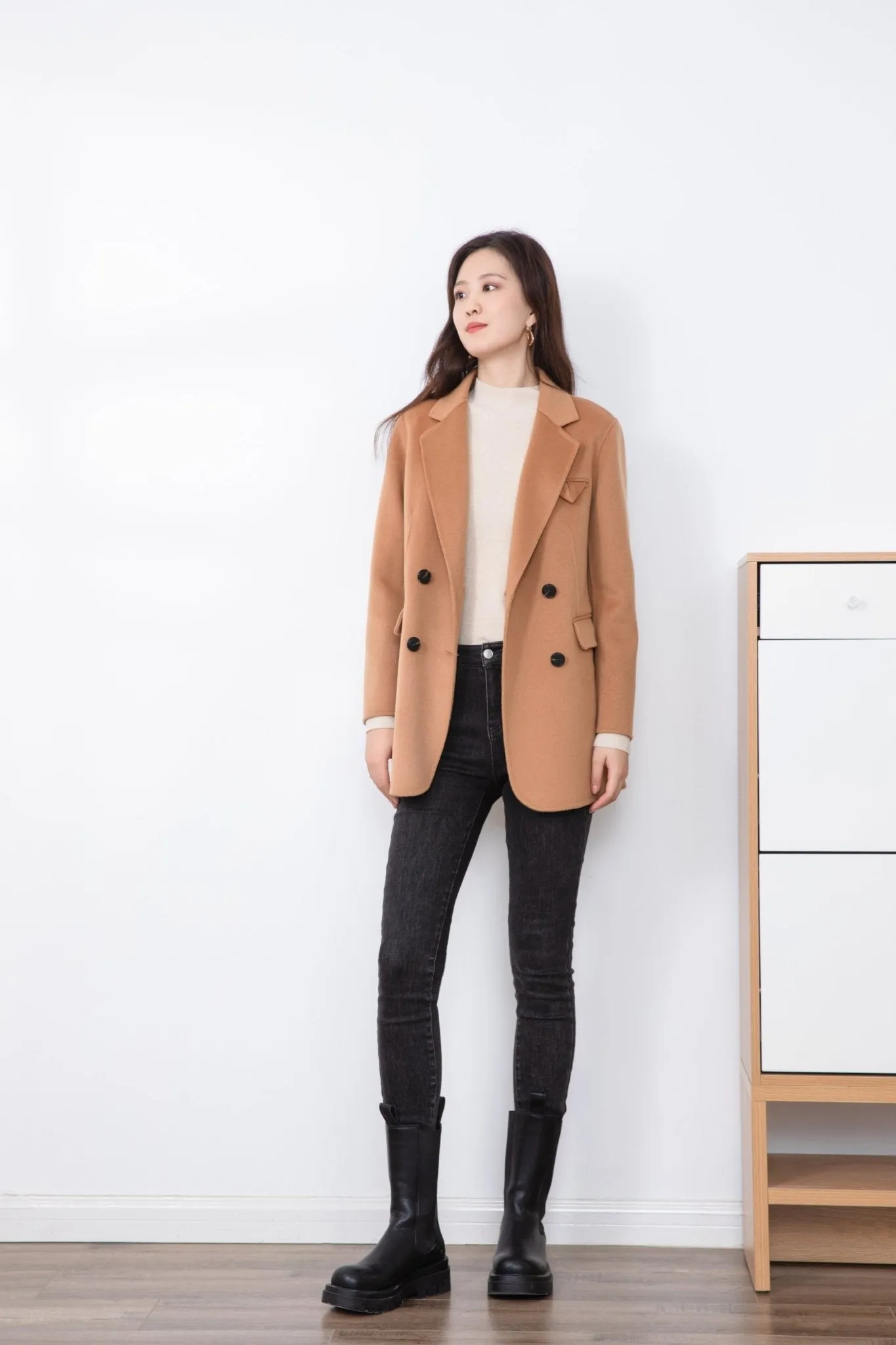 Camel Wool Blazer