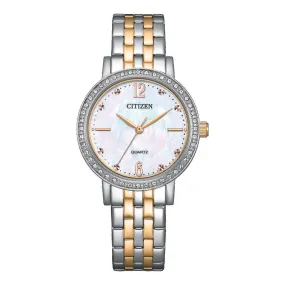 Citizen Women's Mother of Pearl Dress Watch EL3106-59D