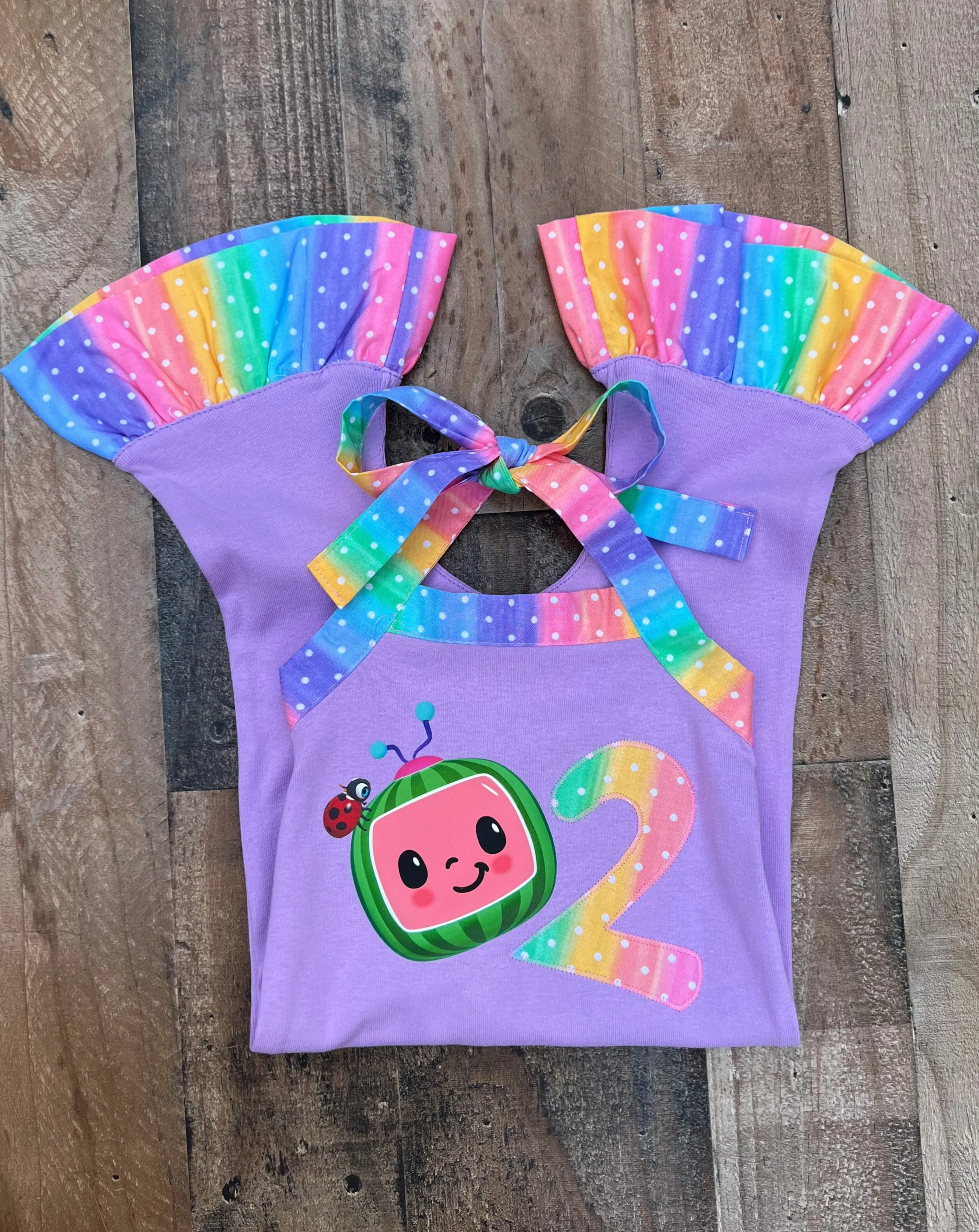 Cocomelon Birthday Girl Romper