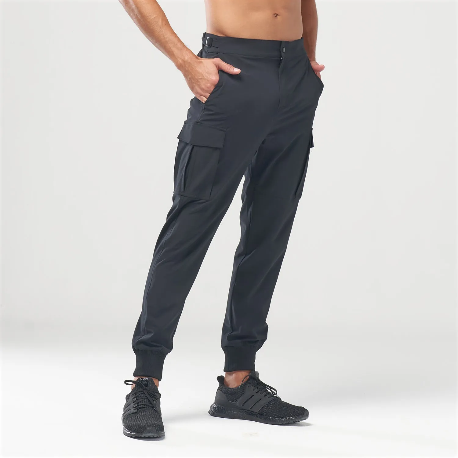 Code Smart Cargo Trousers - Black