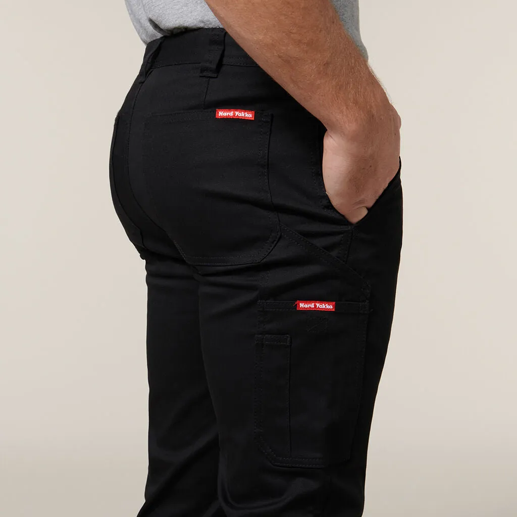 Core Relaxed Fit Stretch Cargo Work Pant - Y02597 (Black)