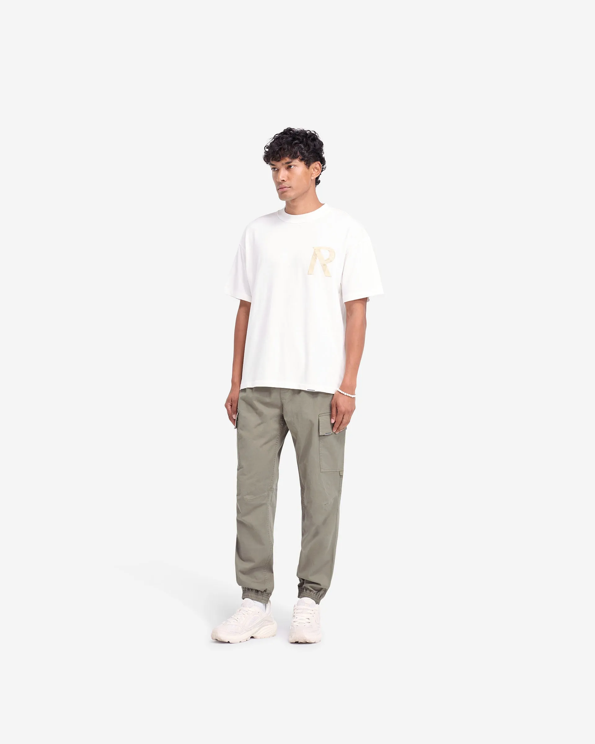 Cuffed Cargo Pant - Olive