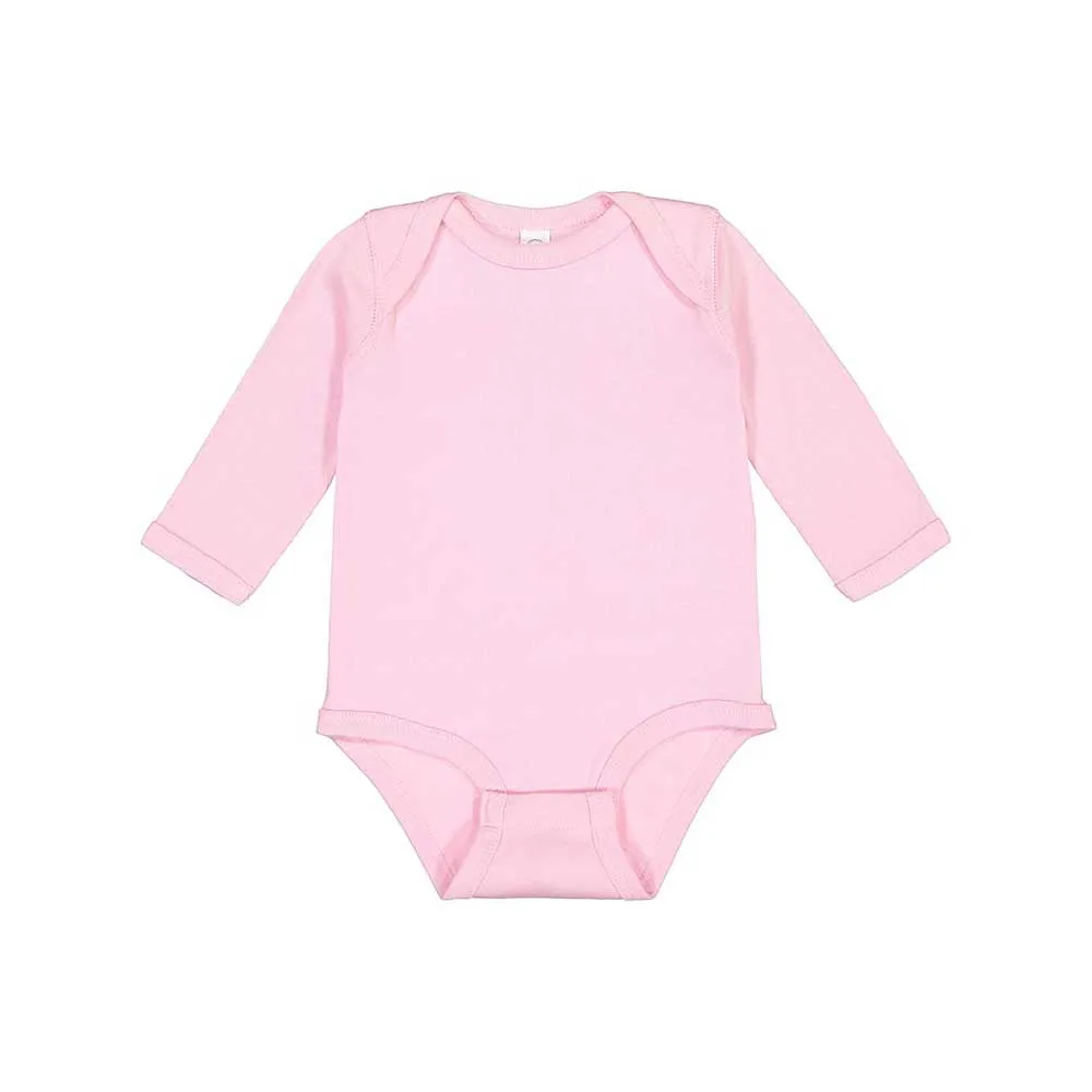 Cute Personalized Eliza Script Long Sleeve Baby Bodysuit