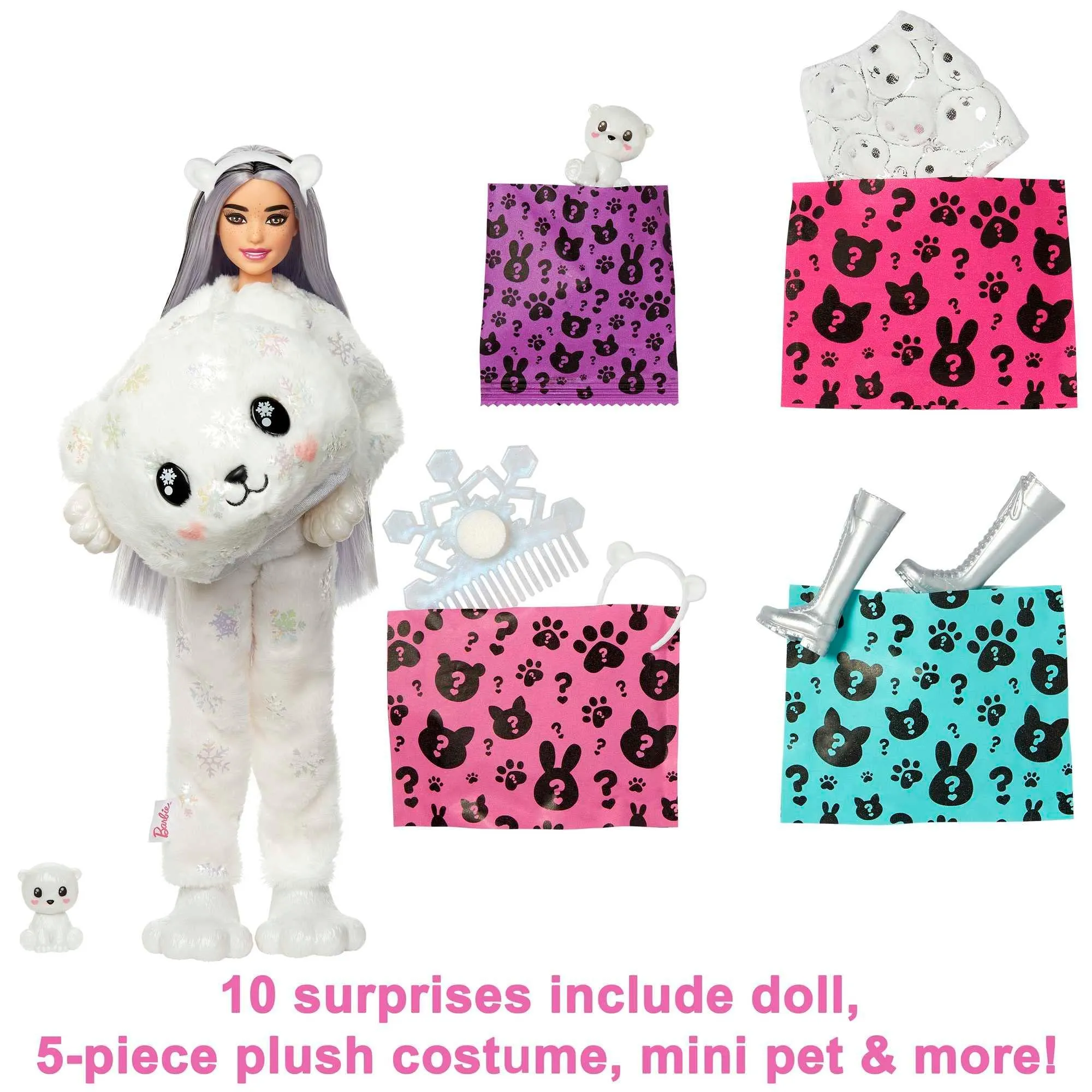 Cutie Reveal Snowflake Sparkle Series Doll