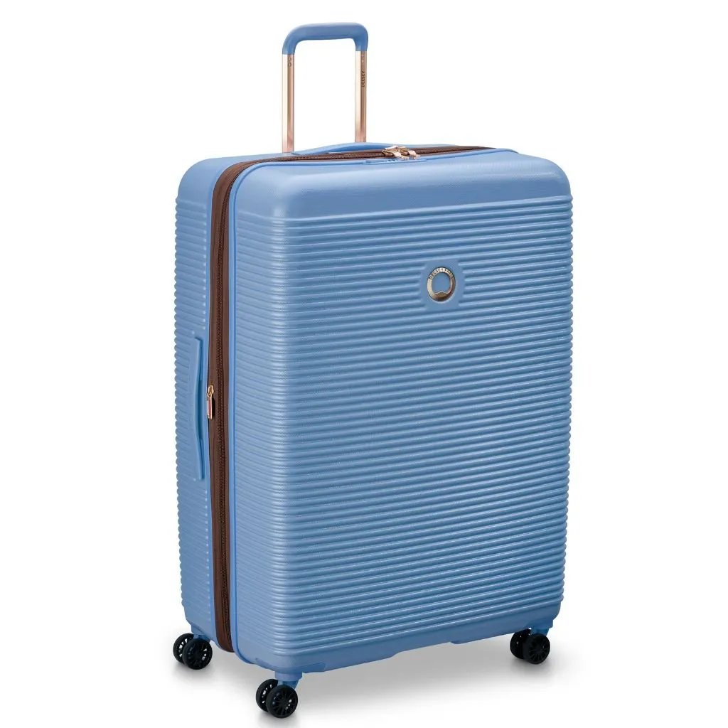 Delsey Freestyle 82cm Large Luggage - Sky Blue